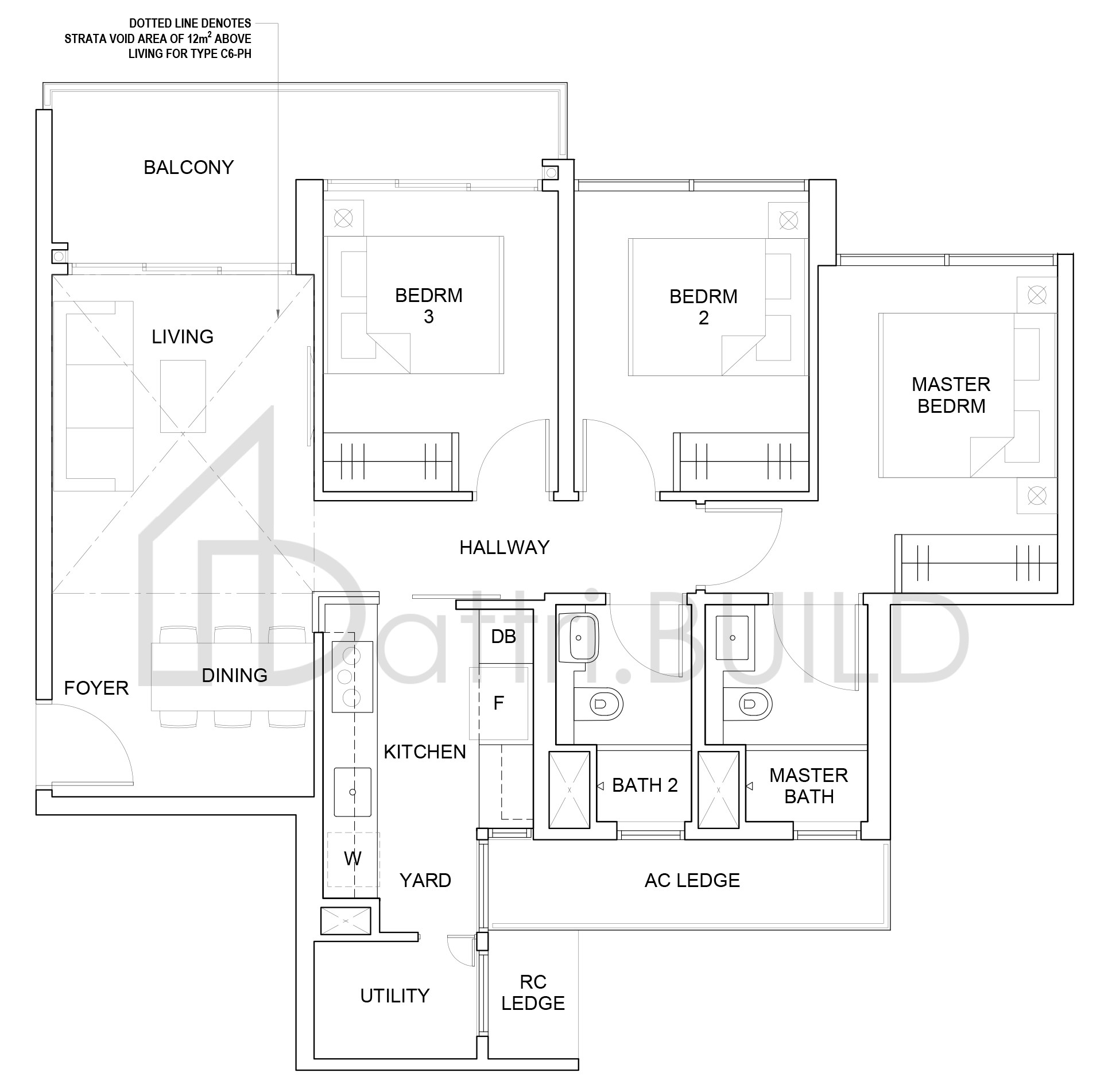 PARC CANBERRA C6-PH floorplan (watermarked)