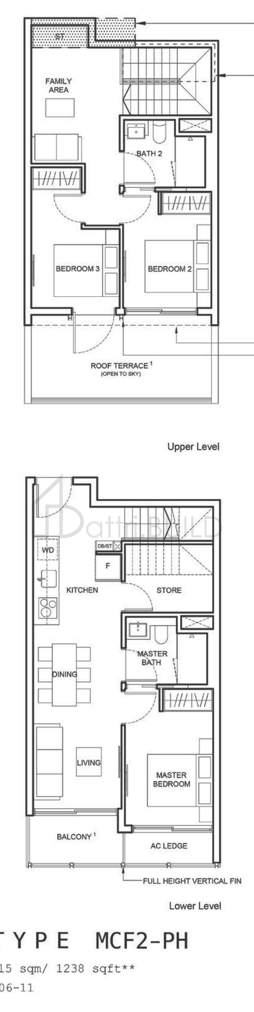 1953 @ TESSENSOHN MCF2-PH floorplan (watermarked)
