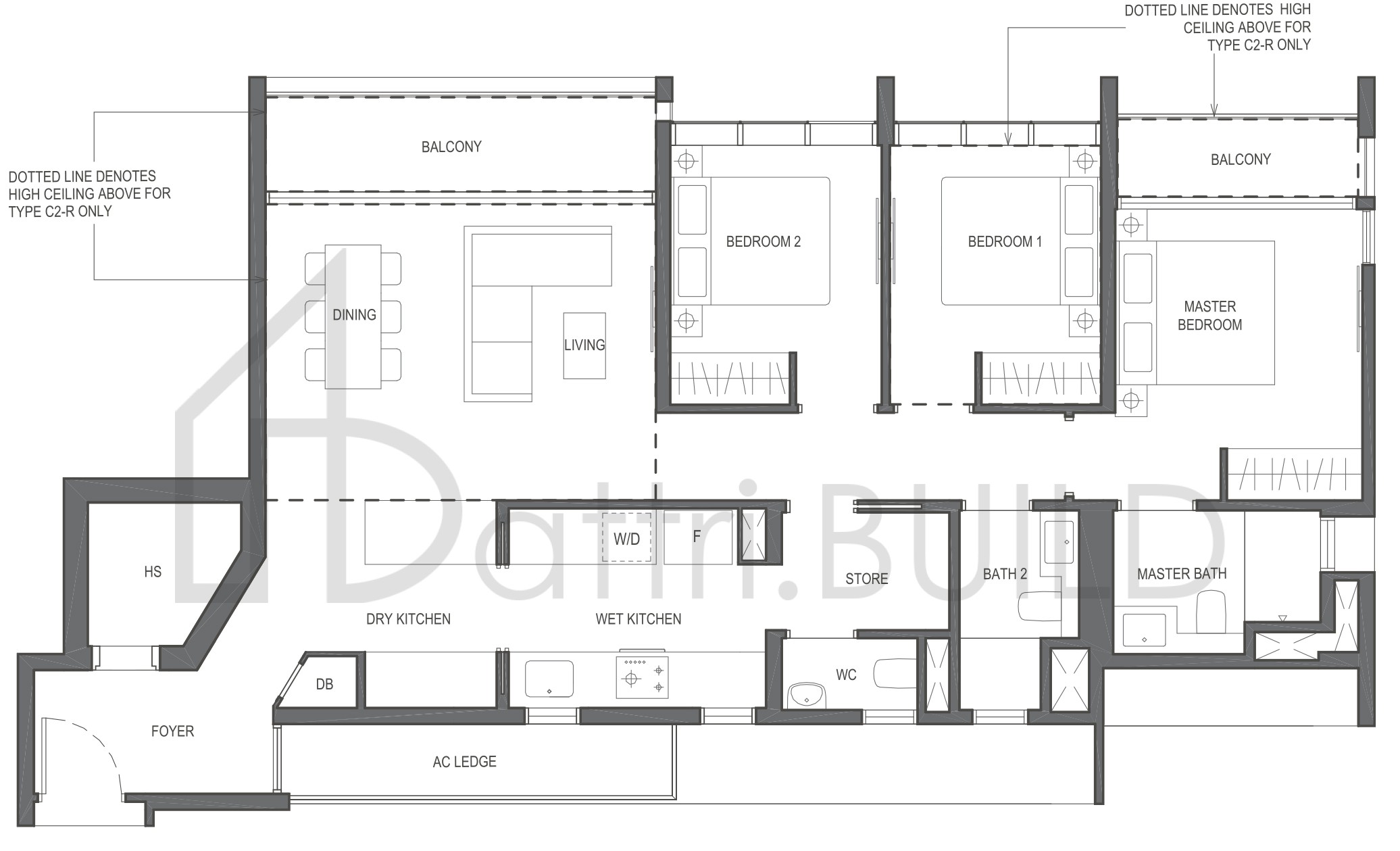 THE ESSENCE C2-R floorplan (watermarked)