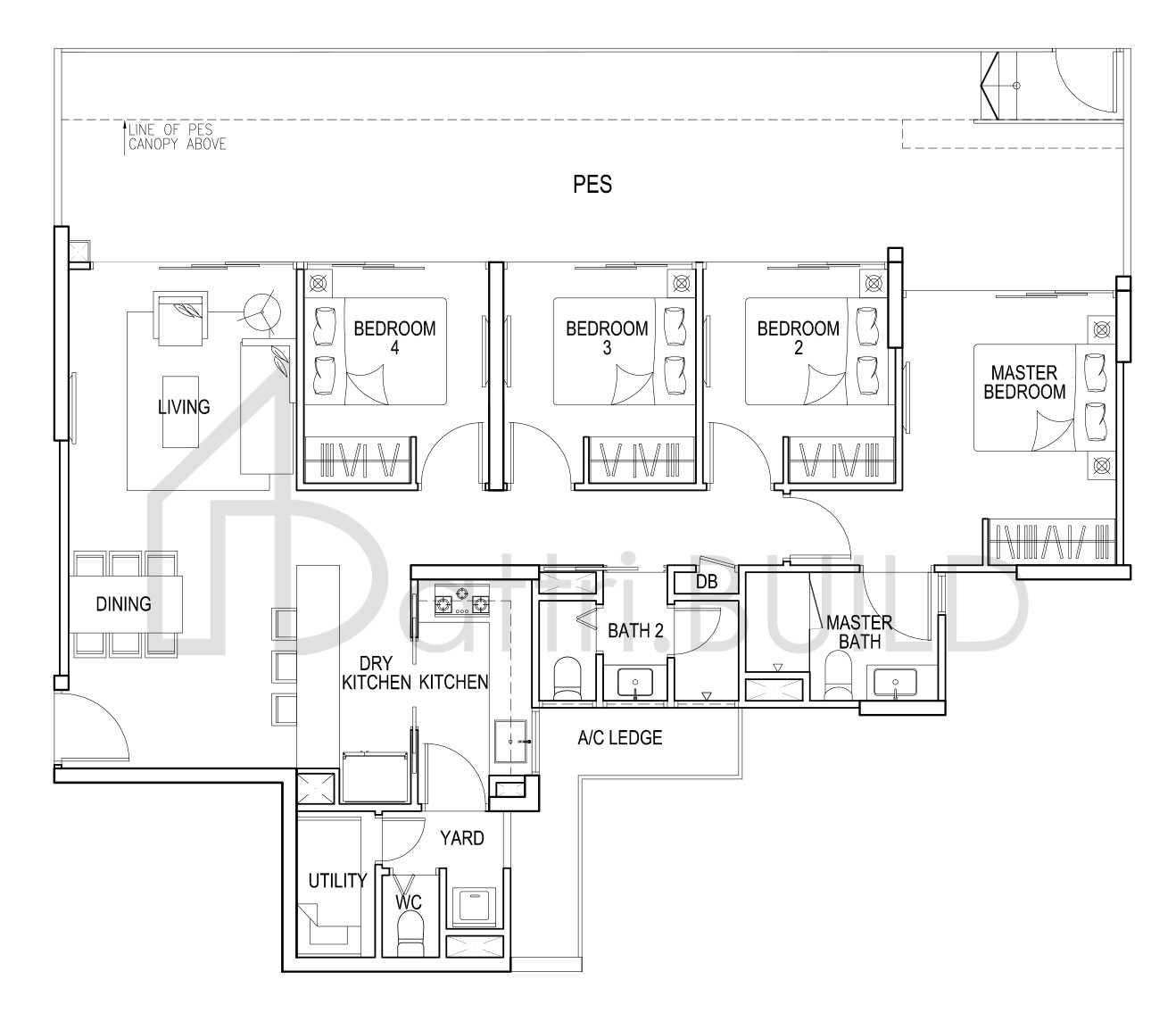 FLO RESIDENCE C2p floorplan (watermarked)