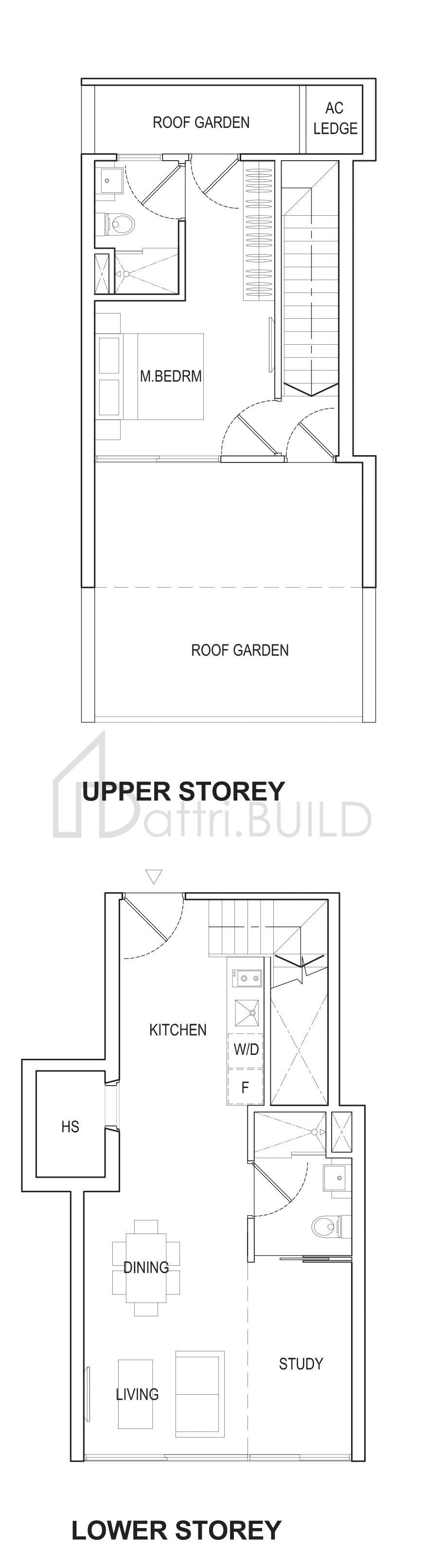 ROBINSON SUITES PHD-1+1BR floorplan (watermarked)