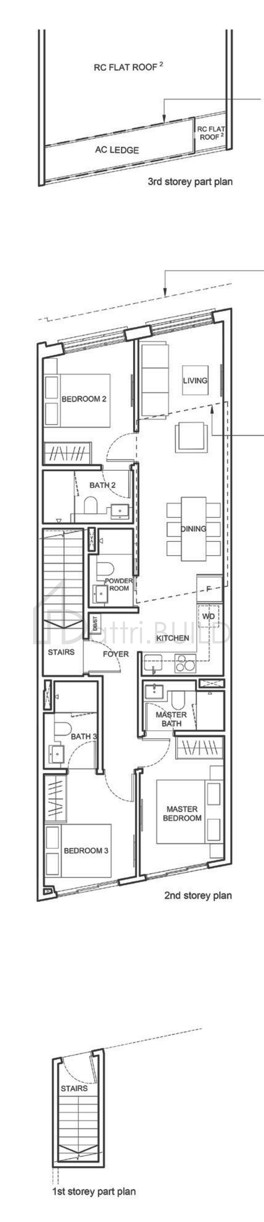 1953 @ TESSENSOHN HC1 floorplan (watermarked)