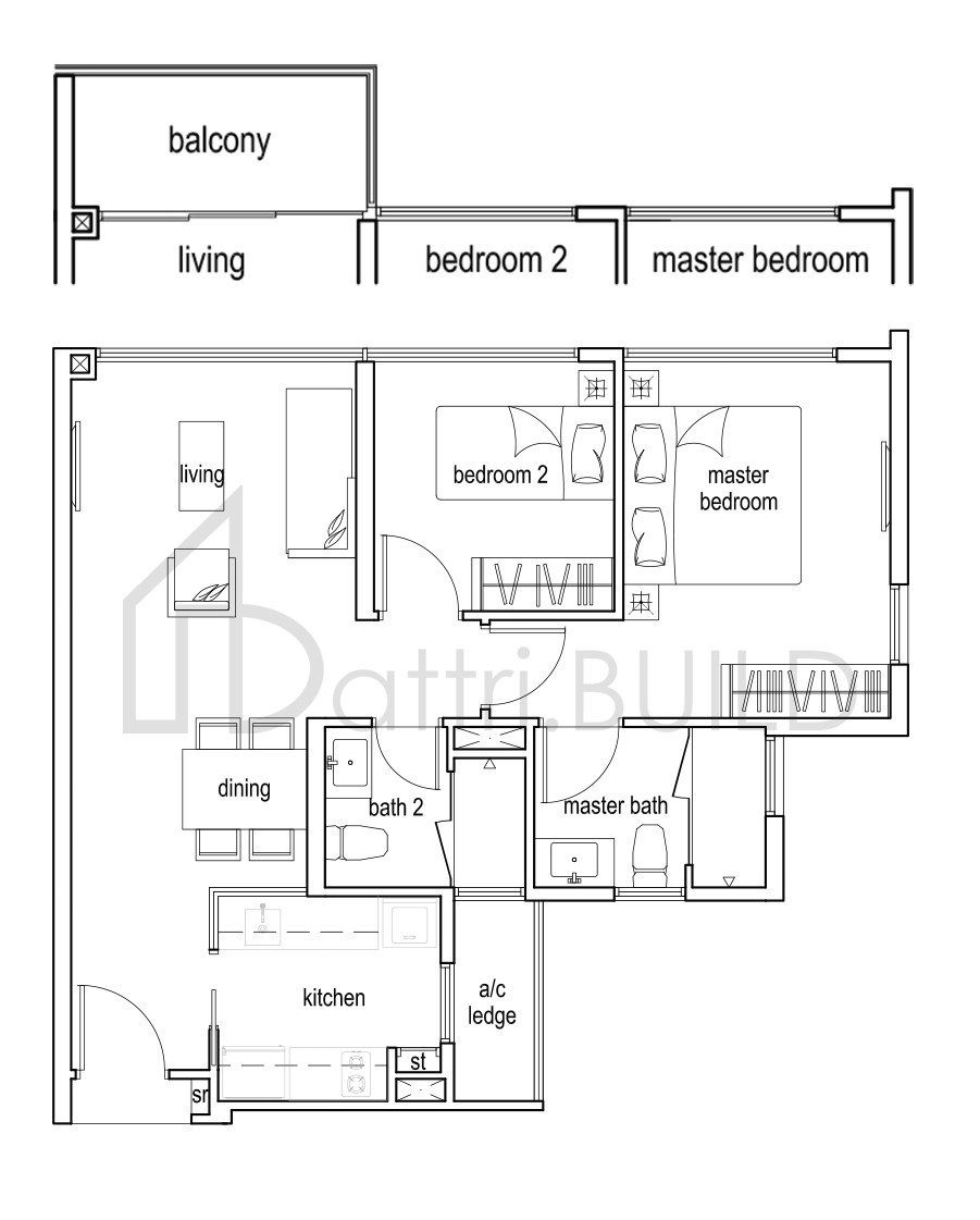 TREE HOUSE A1 floorplan (watermarked)