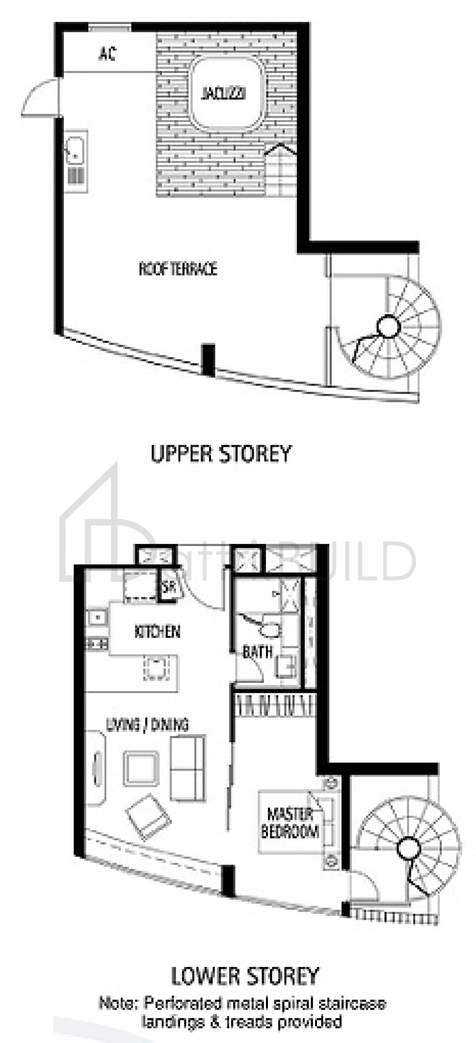 TRIBECA A2 floorplan (watermarked)