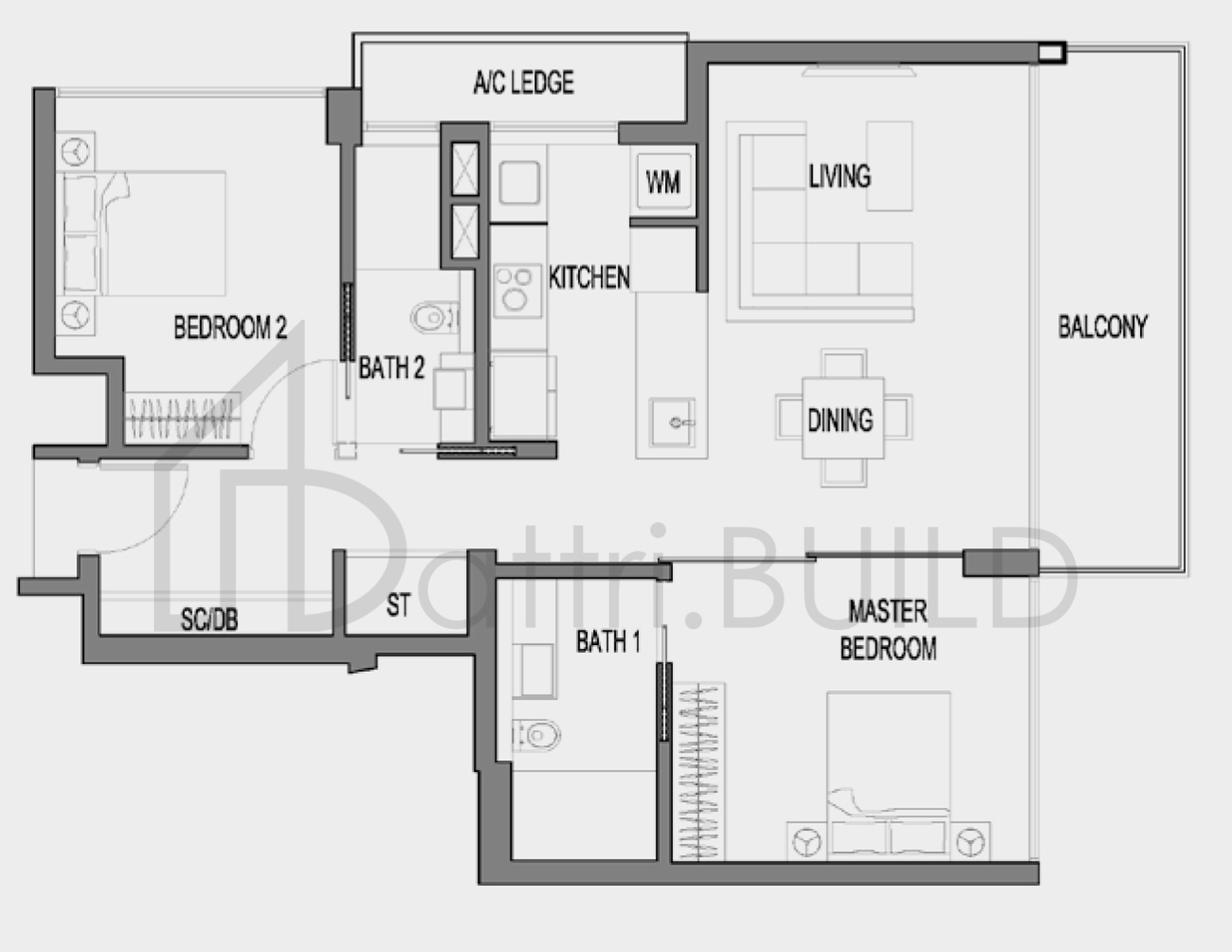 MARINE BLUE B1 floorplan (watermarked)