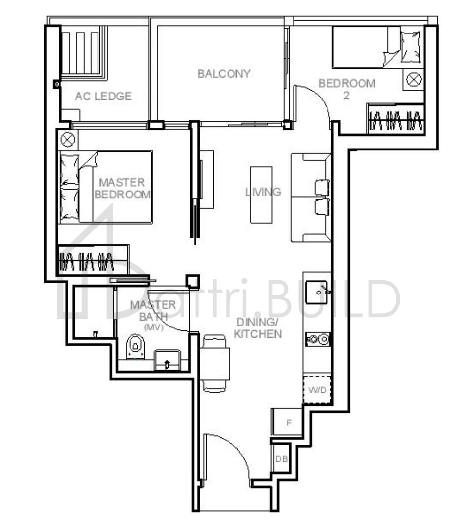SOPHIA HILLS B2 floorplan (watermarked)