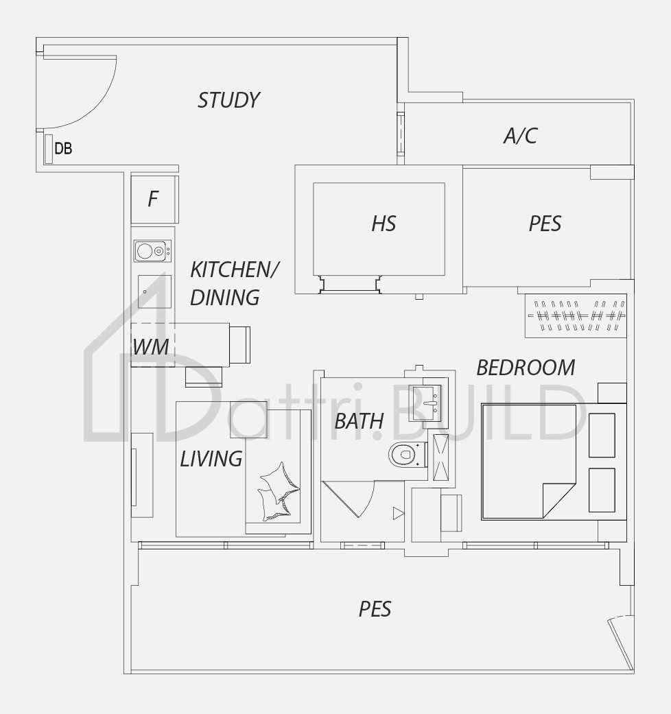 AURA 83 1B(PES) floorplan (watermarked)