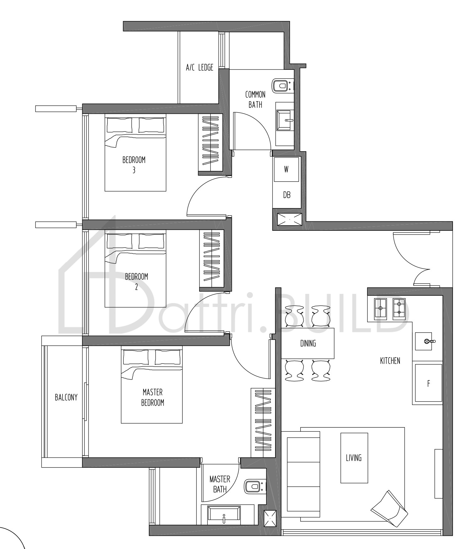 SENNETT RESIDENCE C1 floorplan (watermarked)