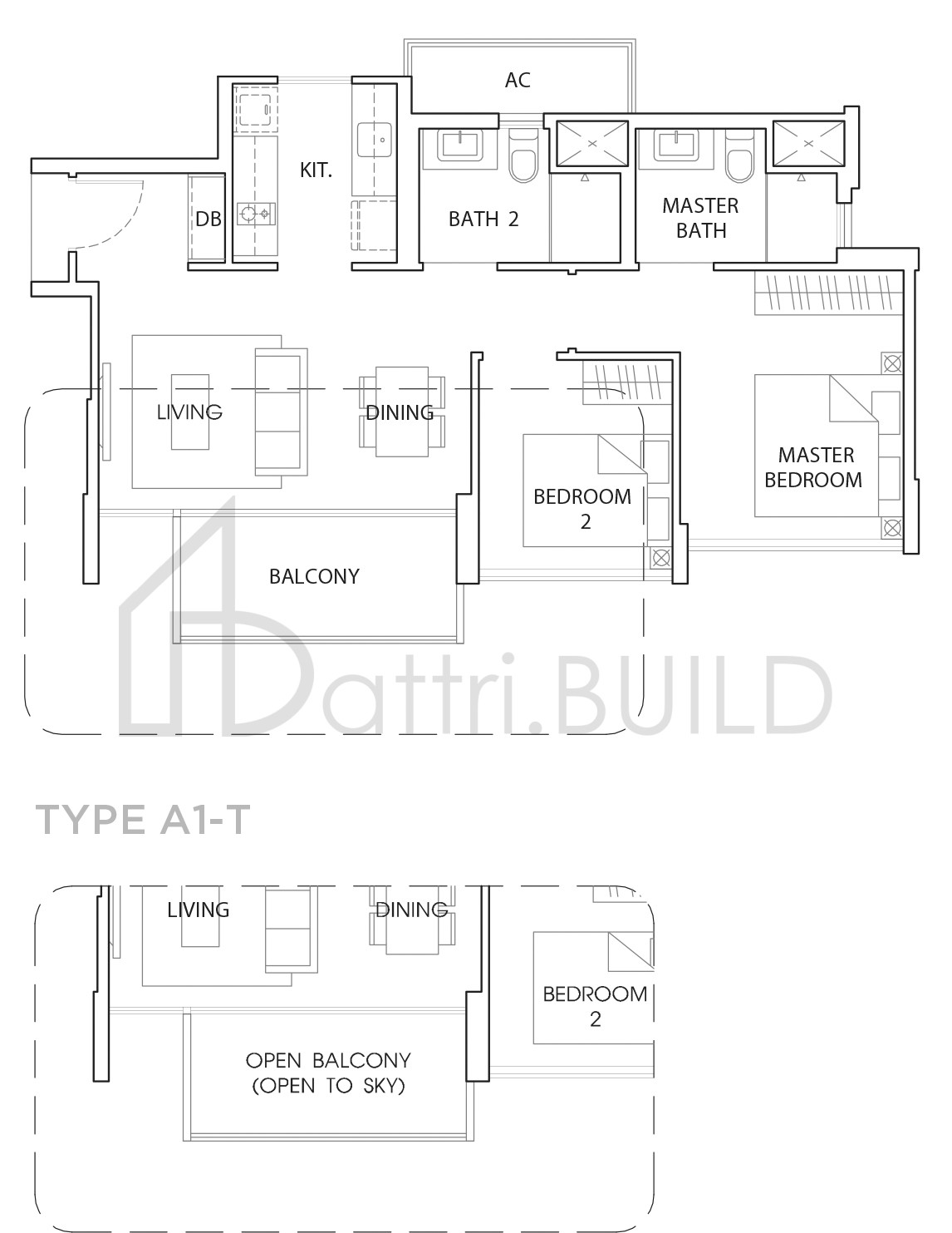 THE VALES A1-T floorplan (watermarked)