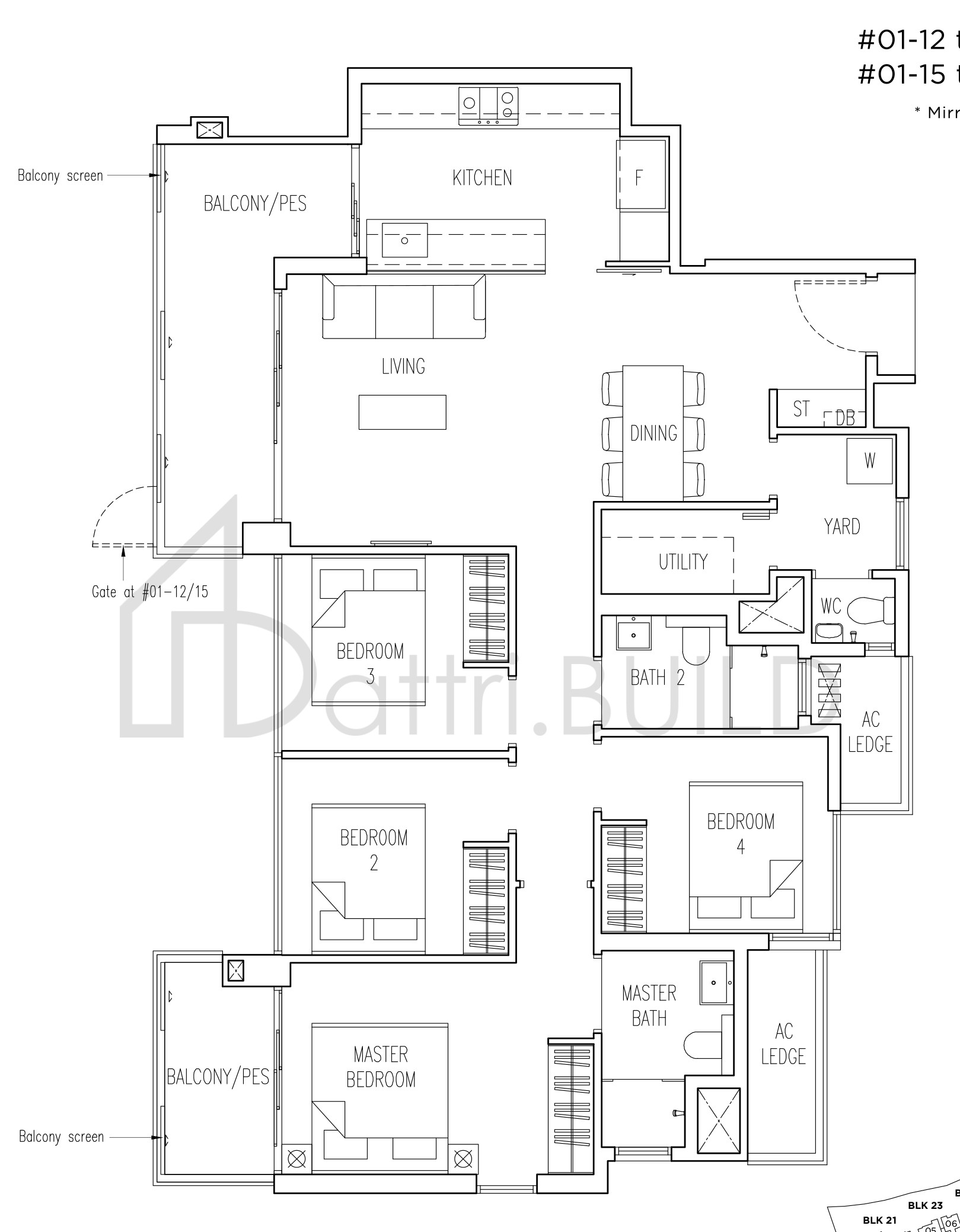 PARC LIFE D1 floorplan (watermarked)