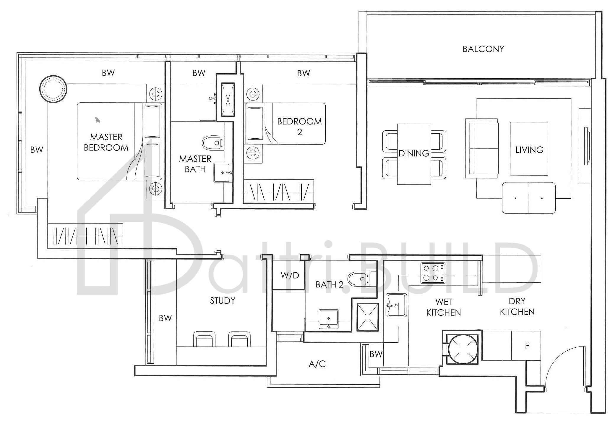 SOLEIL @ SINARAN B1 floorplan (watermarked)
