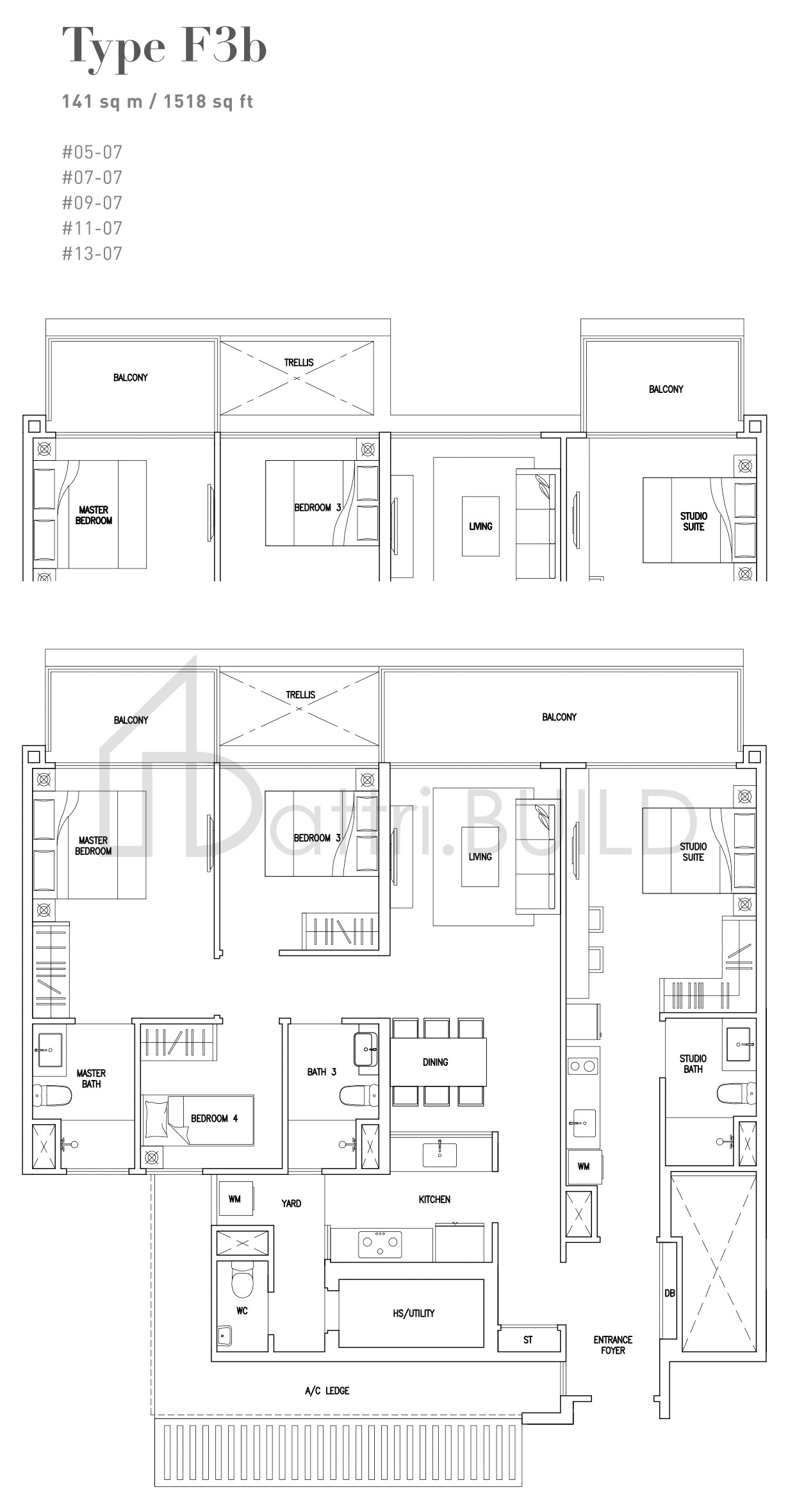 CITYLIFE@TAMPINES F3b floorplan (watermarked)