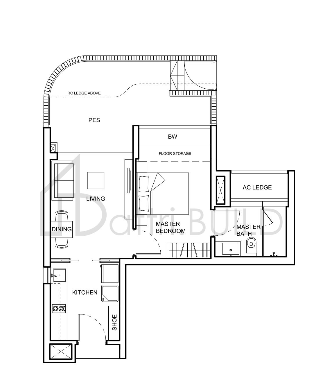 NV RESIDENCES A(p) floorplan (watermarked)