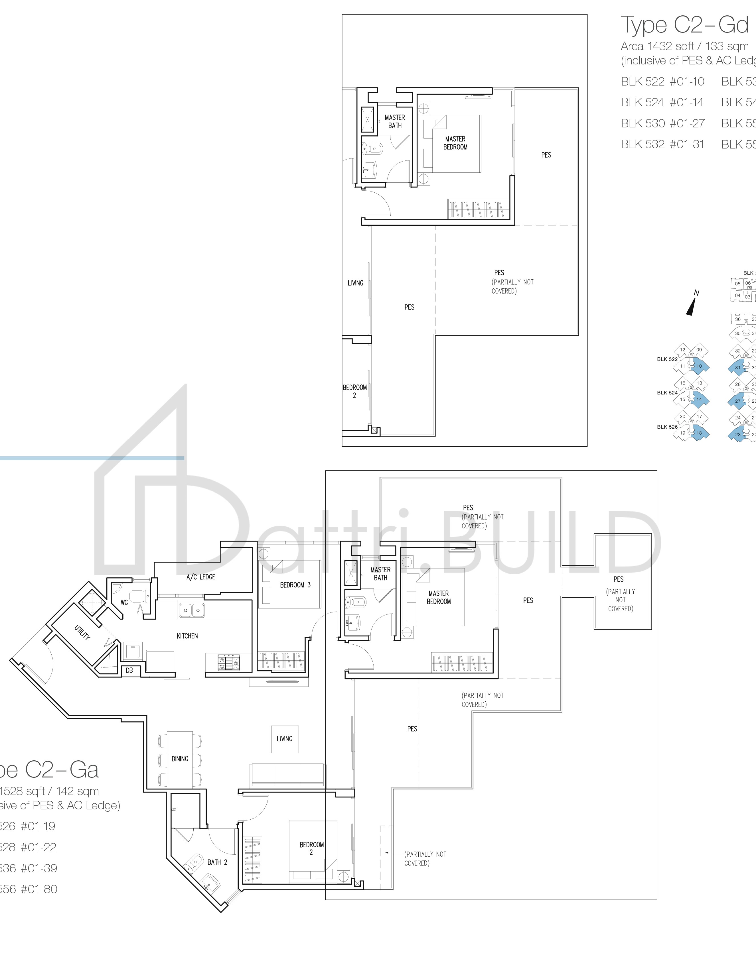 THE MILTONIA RESIDENCES C2-Gd floorplan (watermarked)