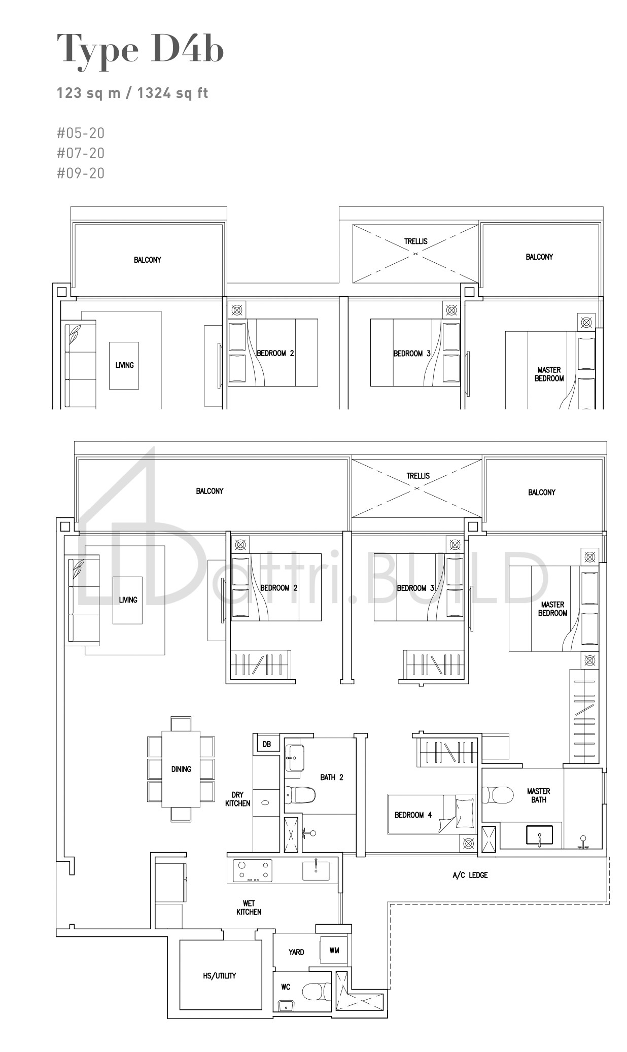 CITYLIFE@TAMPINES D4b floorplan (watermarked)