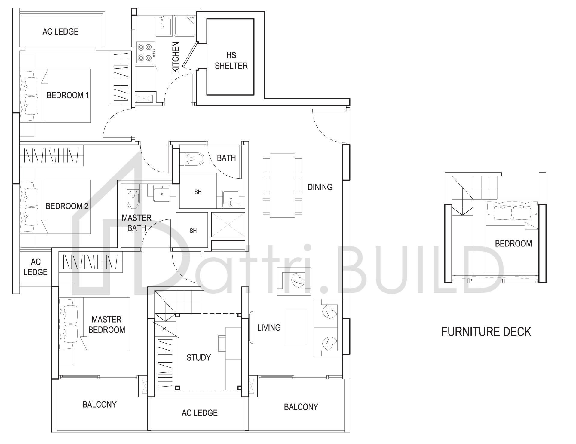 URBAN VISTA 22D floorplan (watermarked)