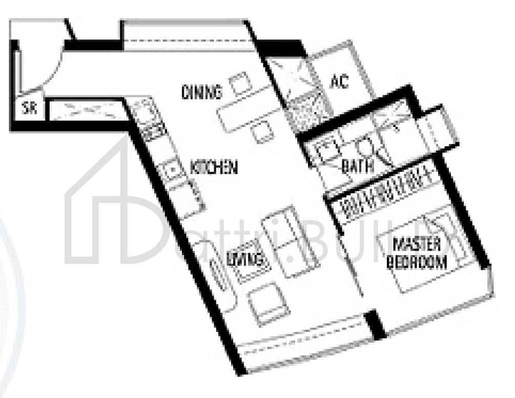 TRIBECA A1 floorplan (watermarked)