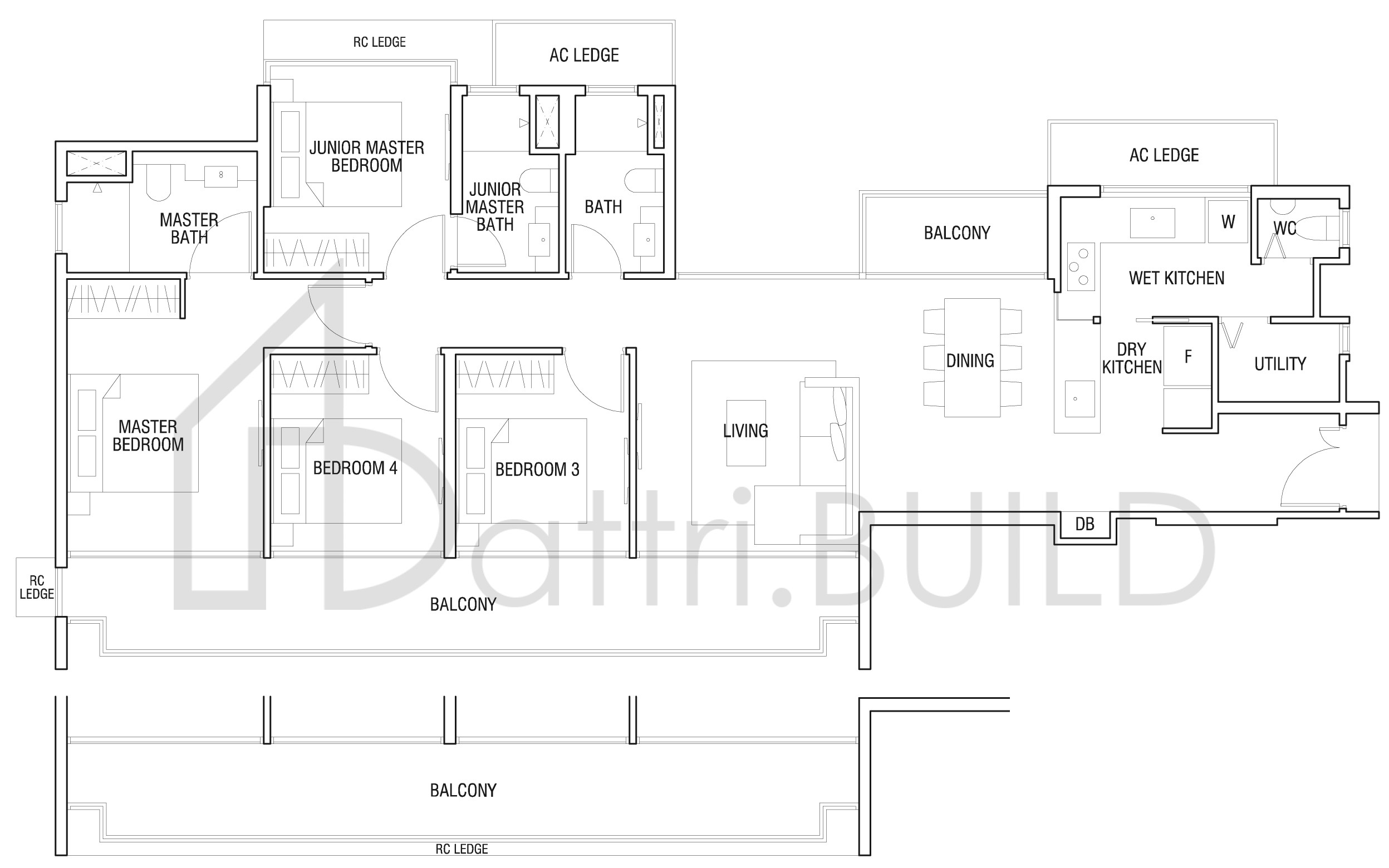 THOMSON THREE Db floorplan (watermarked)