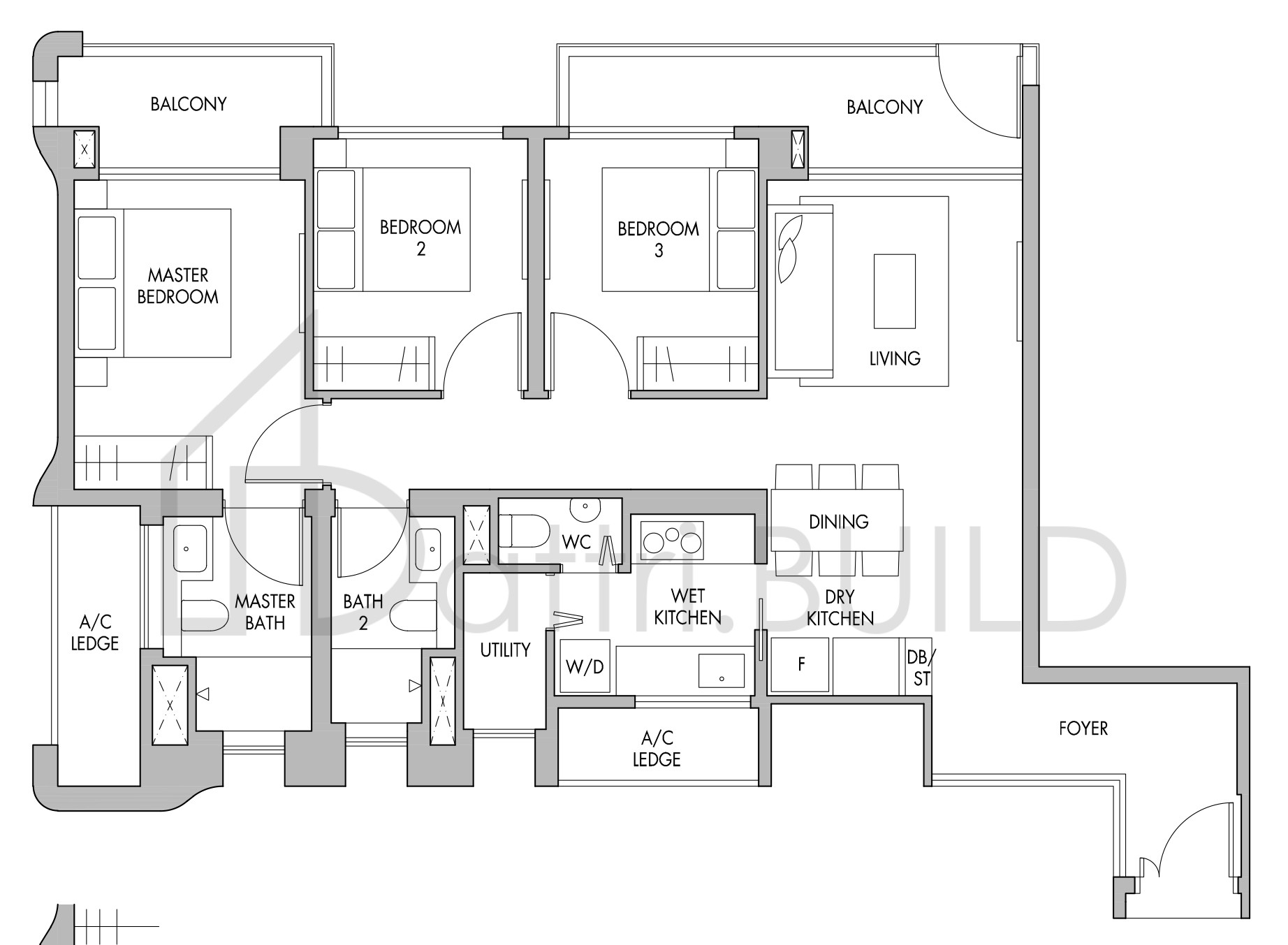 THE TRE VER C5P floorplan (watermarked)
