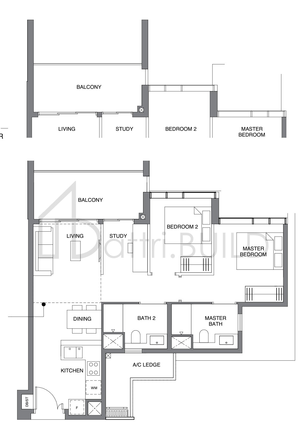 LEEDON GREEN BS1a floorplan (watermarked)