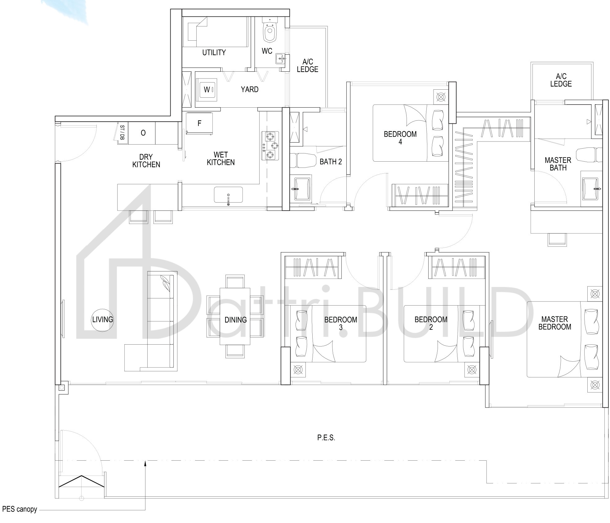 THE RAINFOREST C2p floorplan (watermarked)