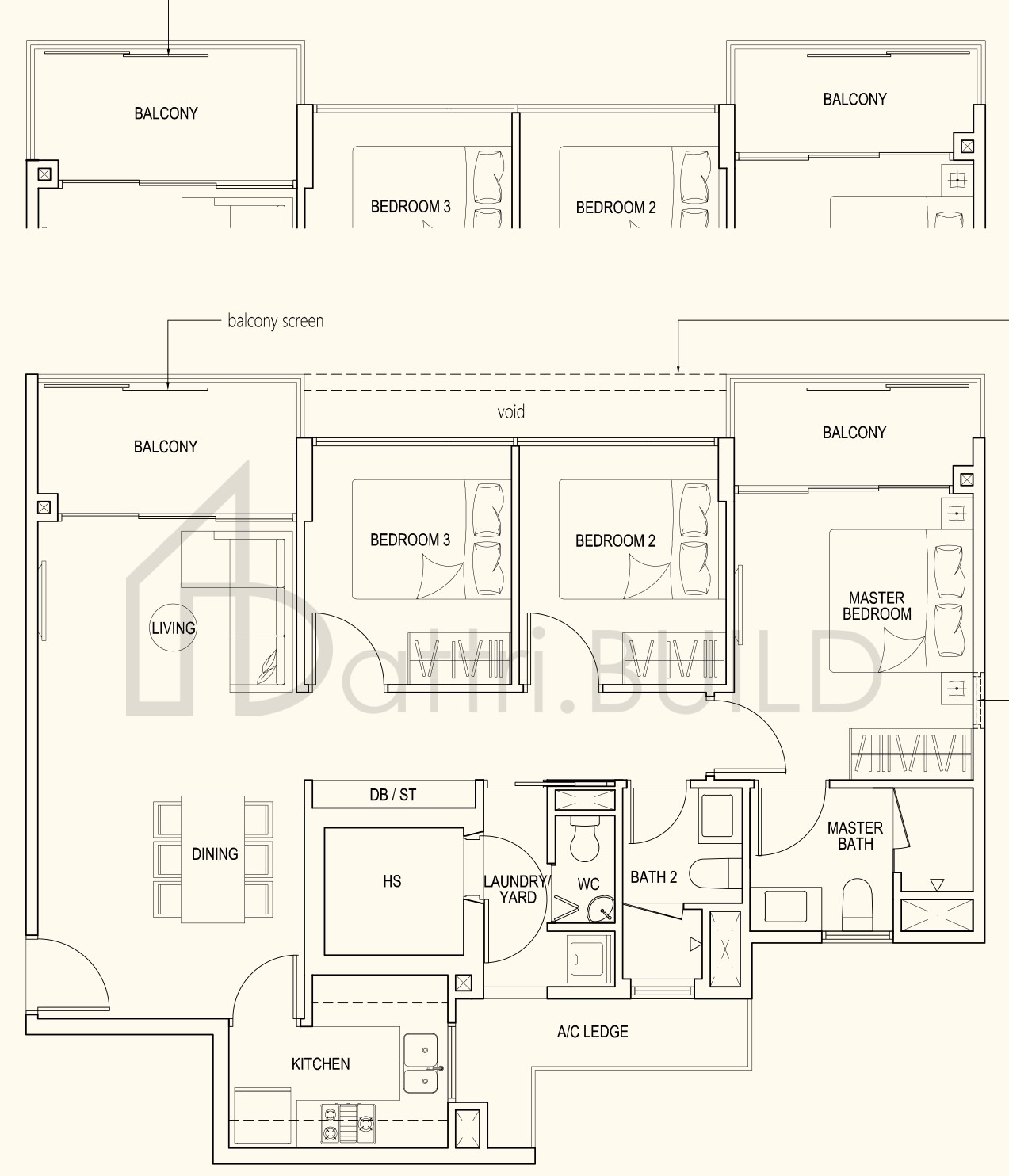 WESTWOOD RESIDENCES C2s1 floorplan (watermarked)