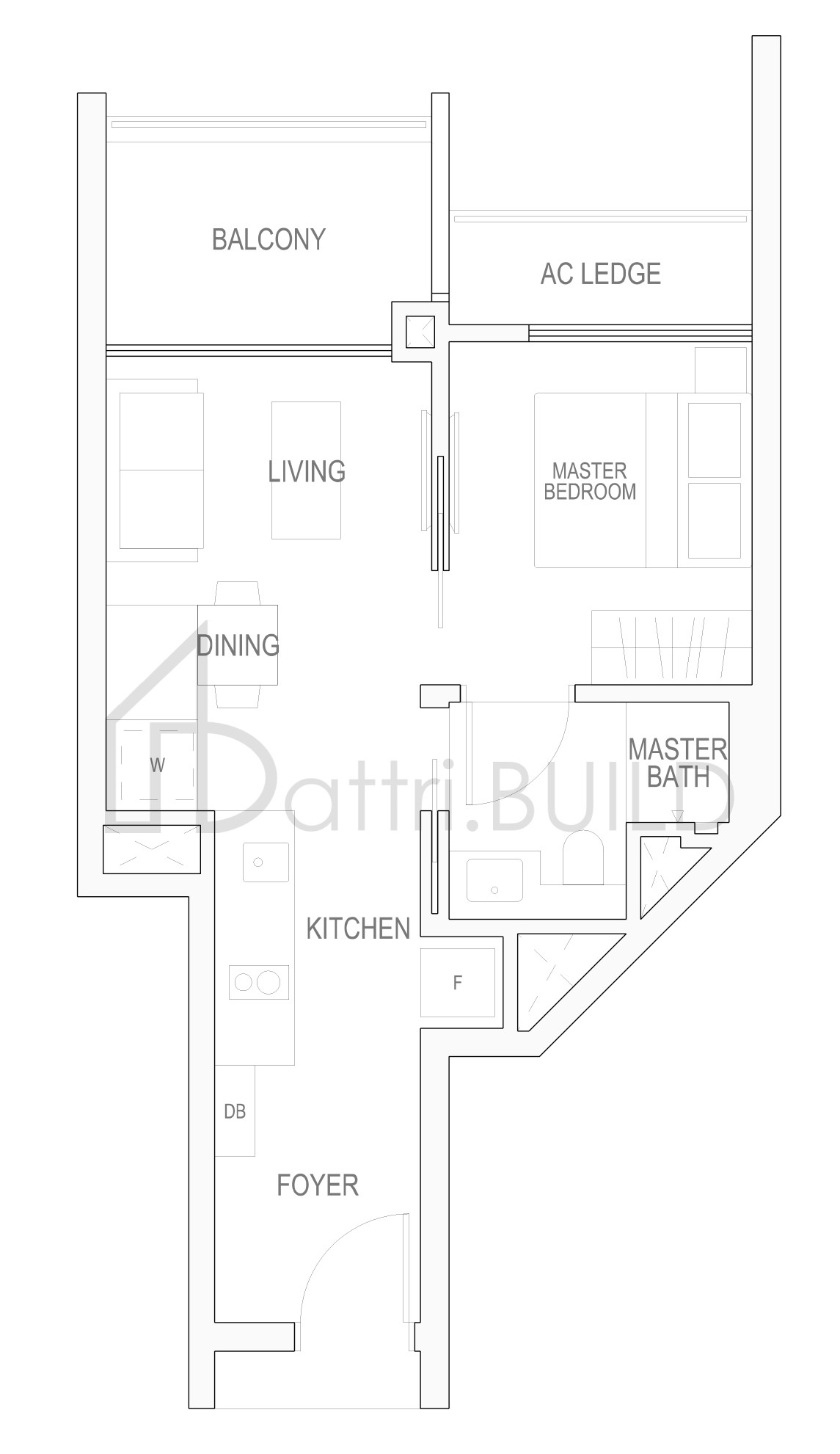 RIVERBANK @ FERNVALE A floorplan (watermarked)