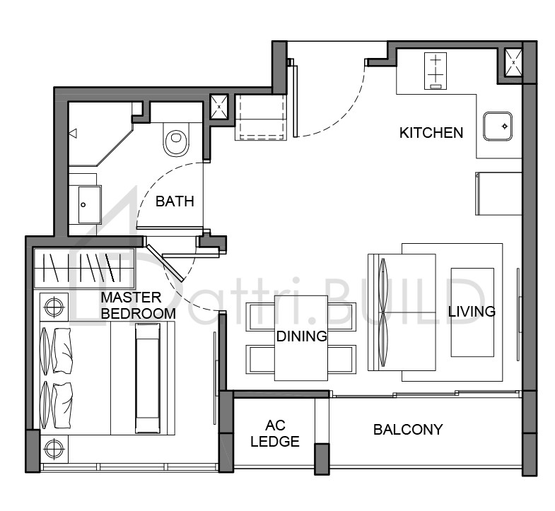 THE ENCLAVE . HOLLAND C2 floorplan (watermarked)