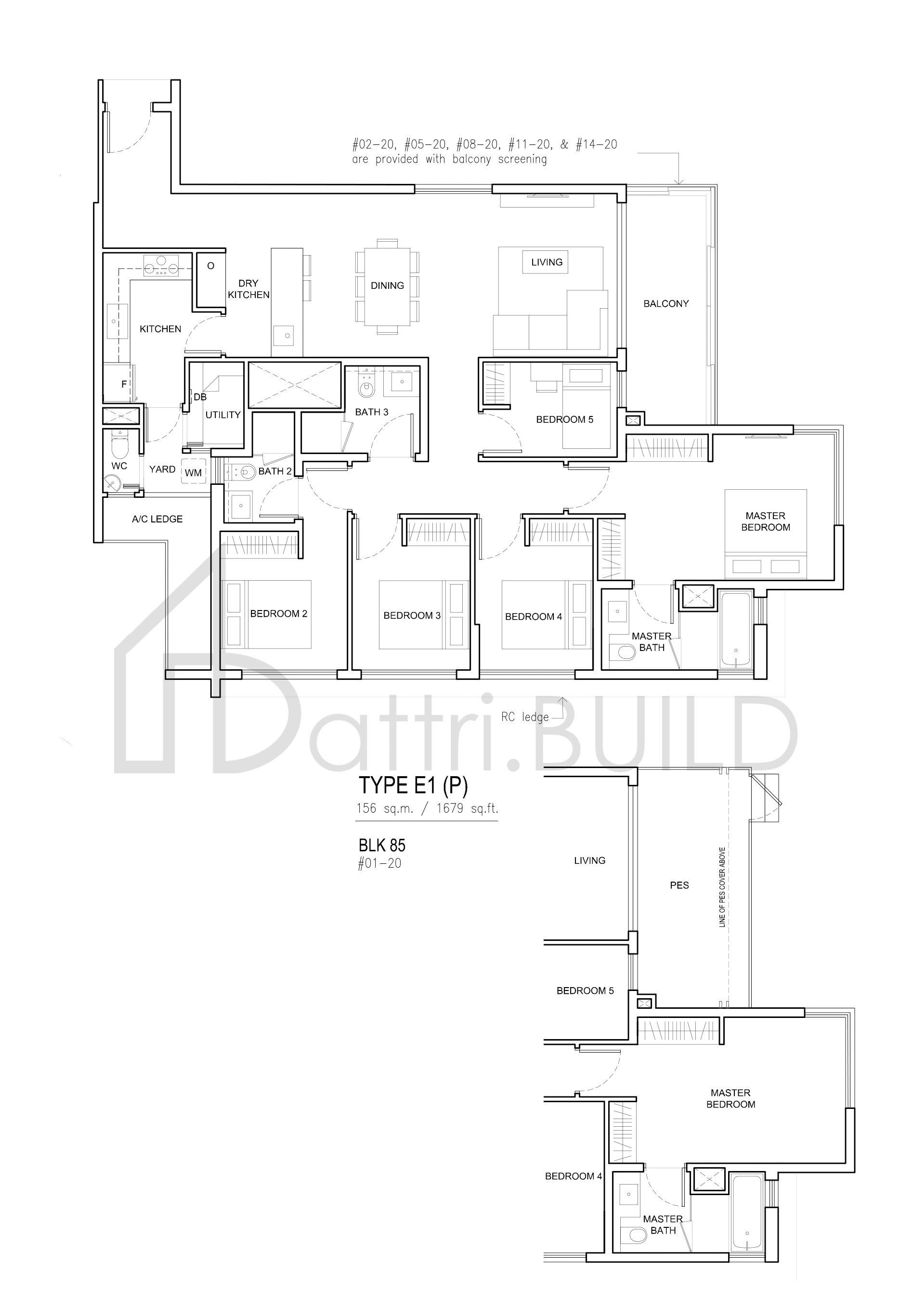 JEWEL @ BUANGKOK E1 (P) floorplan (watermarked)