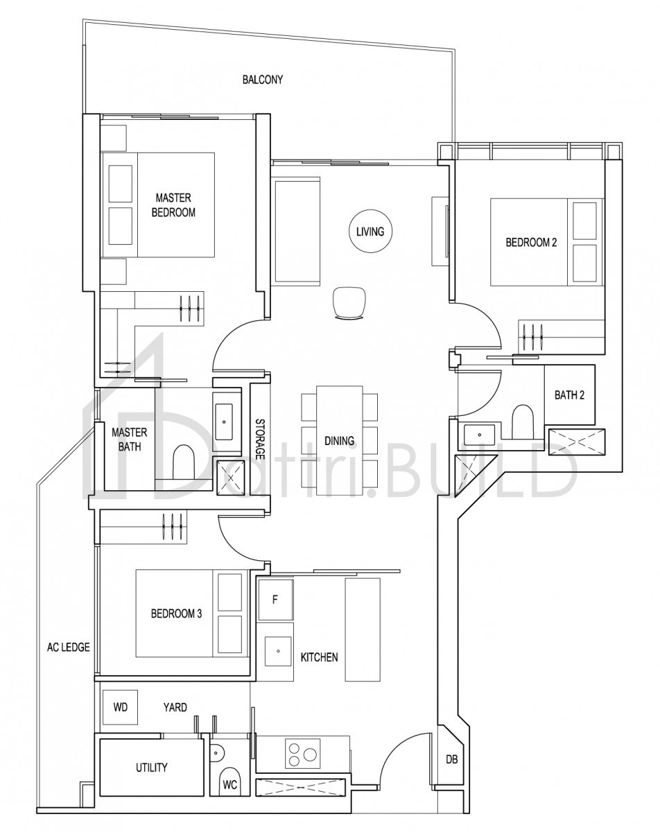 ARTRA B3 floorplan (watermarked)