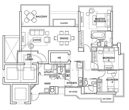 RESIDENCES @ EVELYN C floorplan (watermarked)