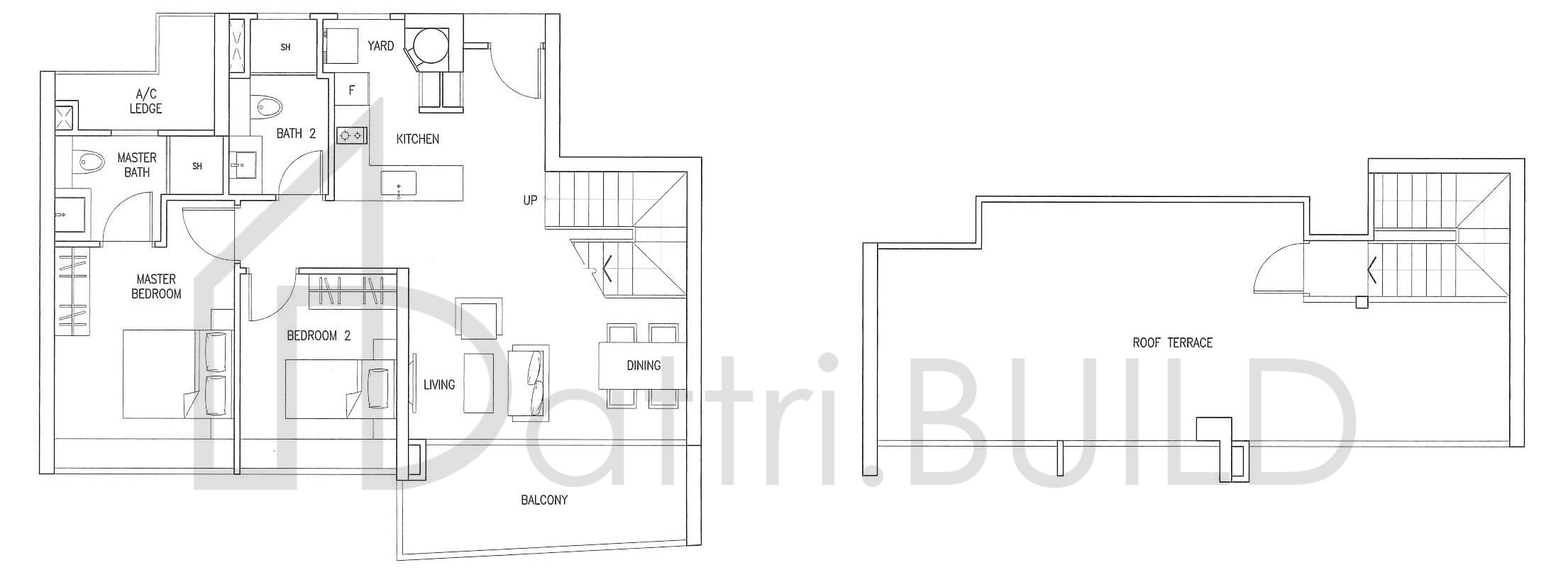 SUITES AT ORCHARD B3p floorplan (watermarked)