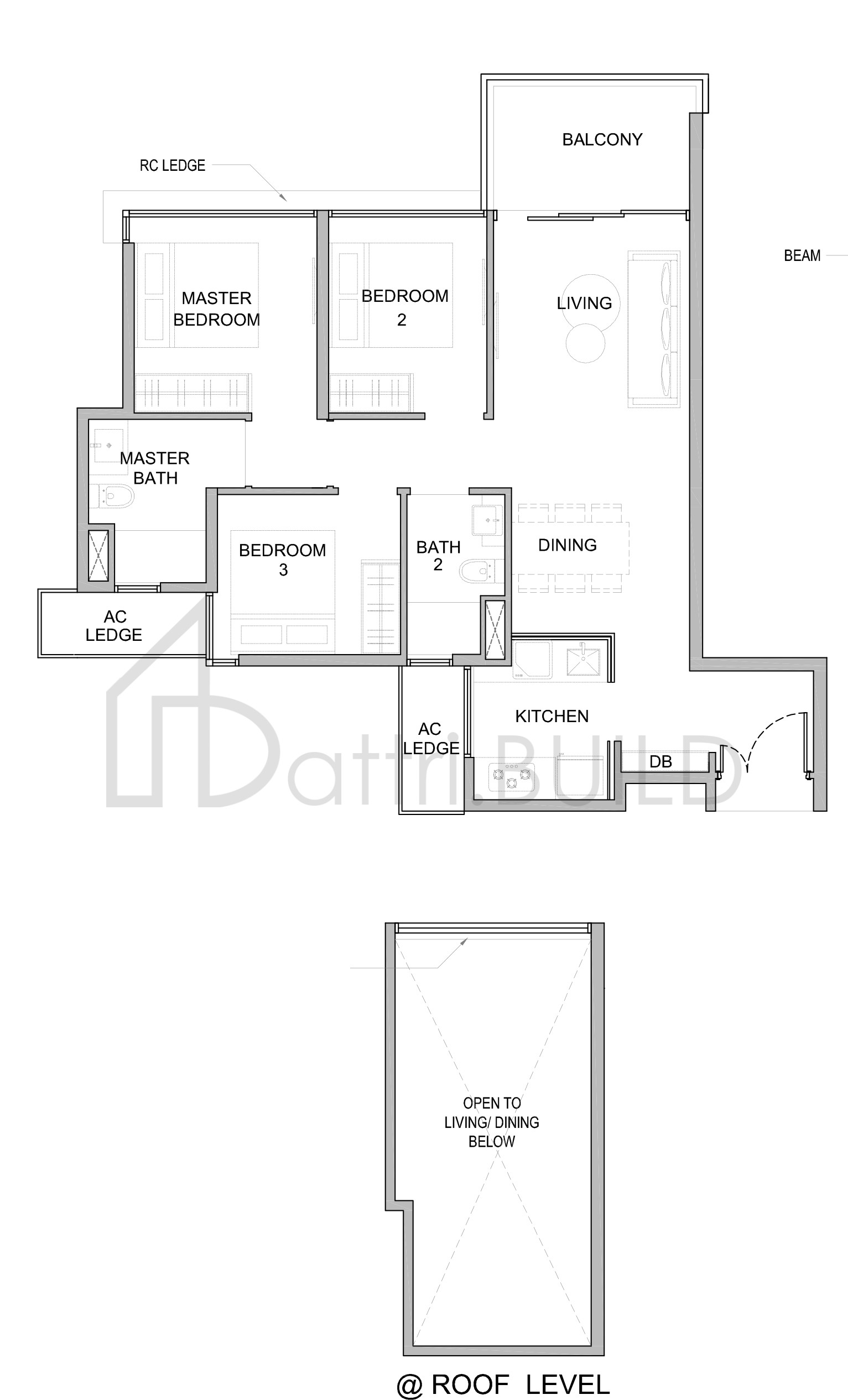 KINGSFORD WATERBAY C2b-PH floorplan (watermarked)