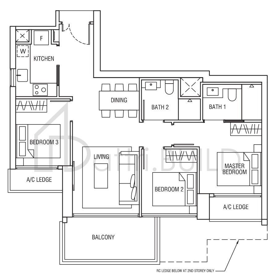 ALEX RESIDENCES C1a floorplan (watermarked)