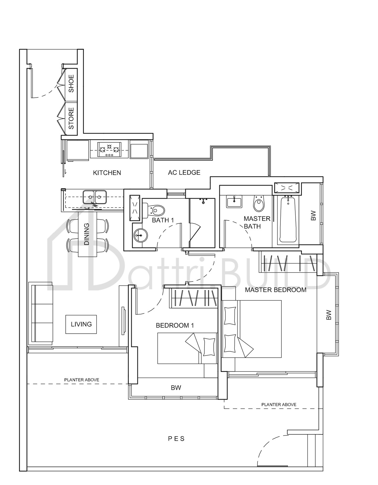 LIVIA A1p floorplan (watermarked)