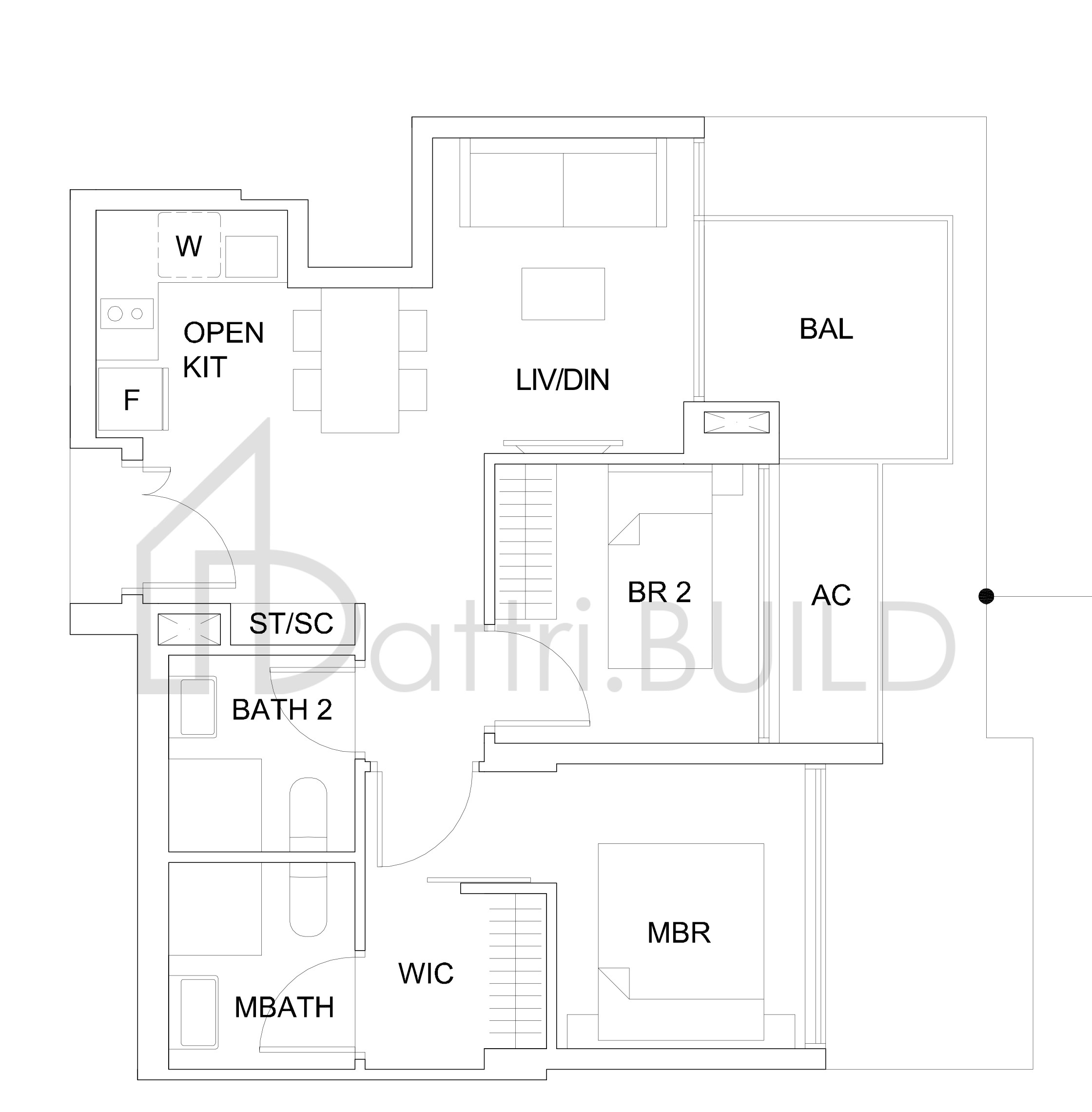 SKY VUE B1a1(M)(2-br) floorplan (watermarked)