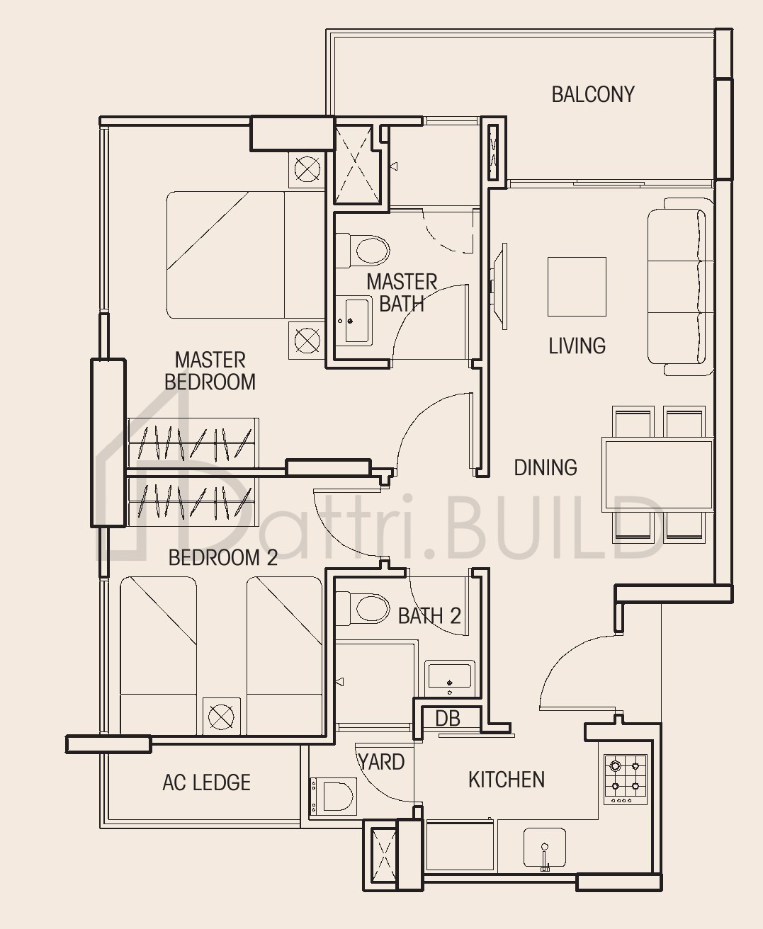 AURALIS B1 floorplan (watermarked)
