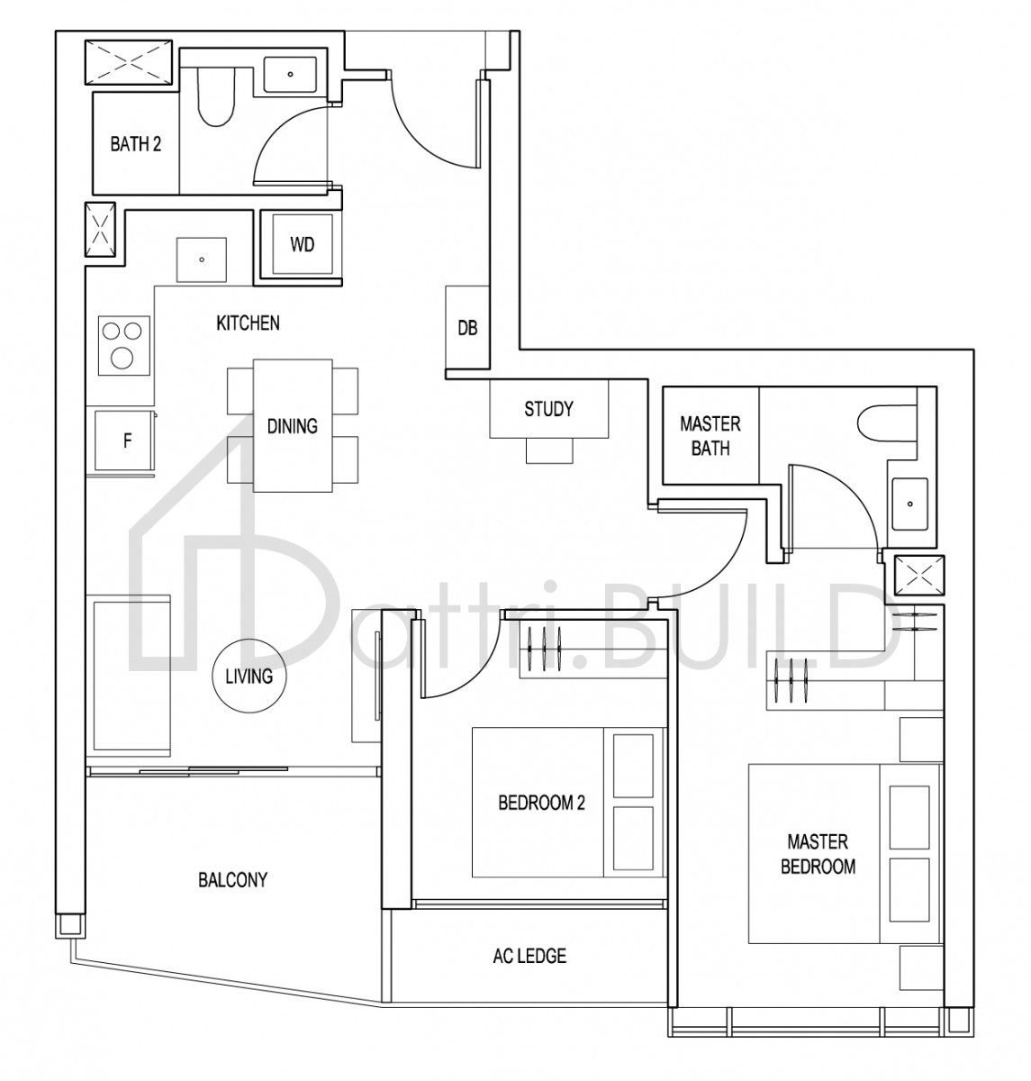 ARTRA A1 floorplan (watermarked)