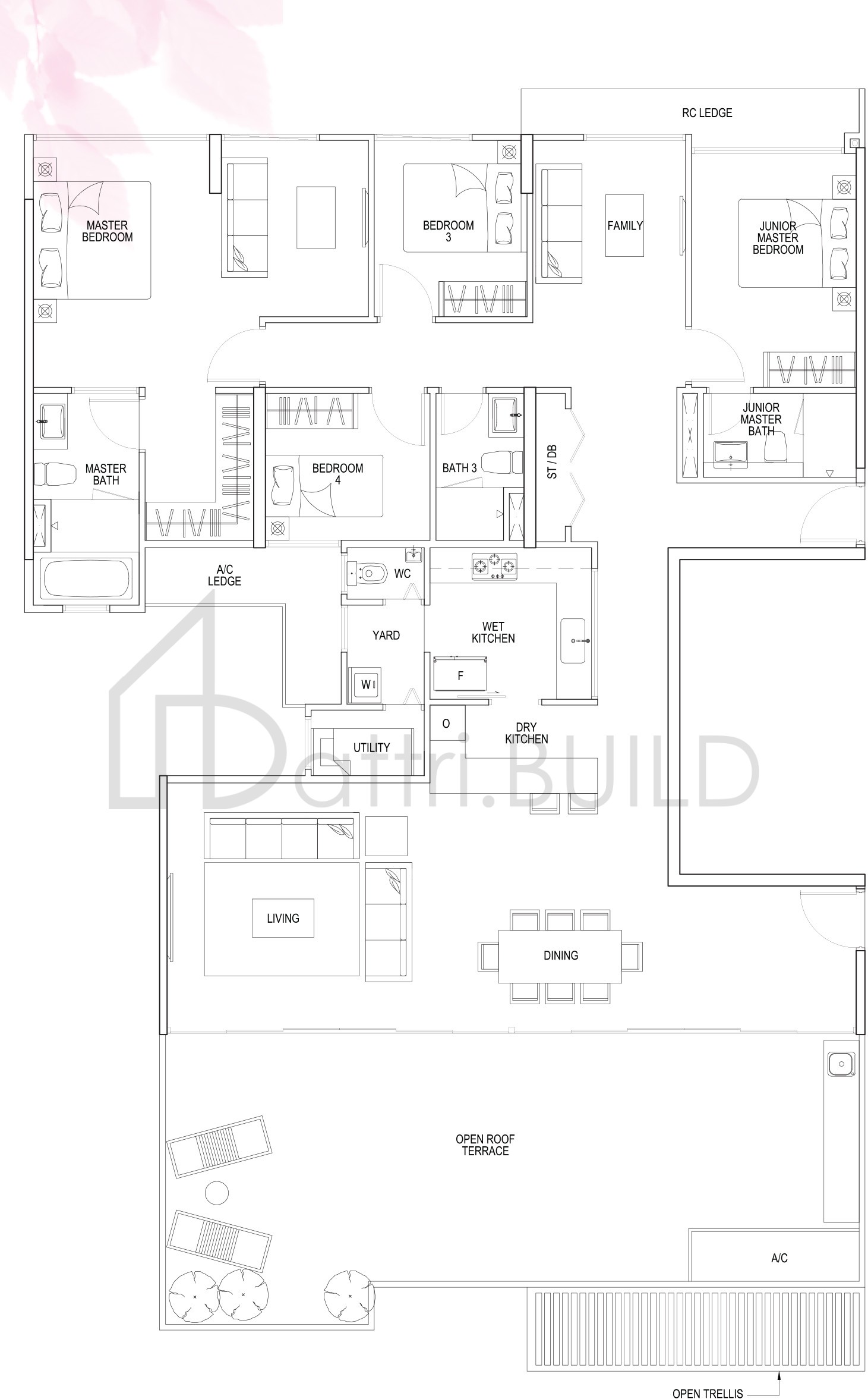 THE RAINFOREST SS5 floorplan (watermarked)