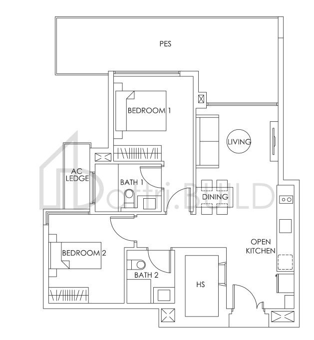 BEDOK RESIDENCES B6a (P) floorplan (watermarked)