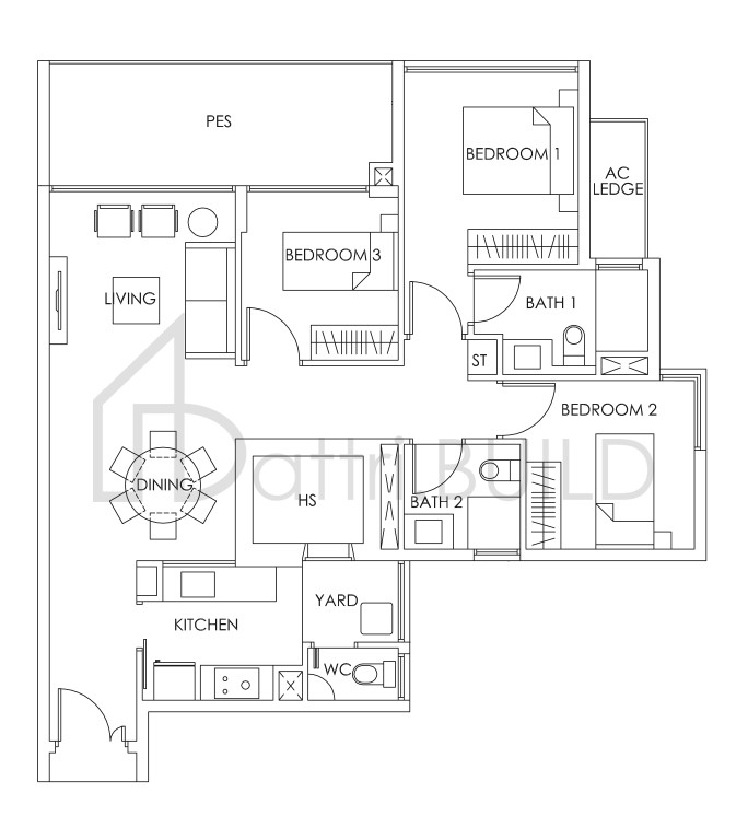 BEDOK RESIDENCES C1c (P) floorplan (watermarked)