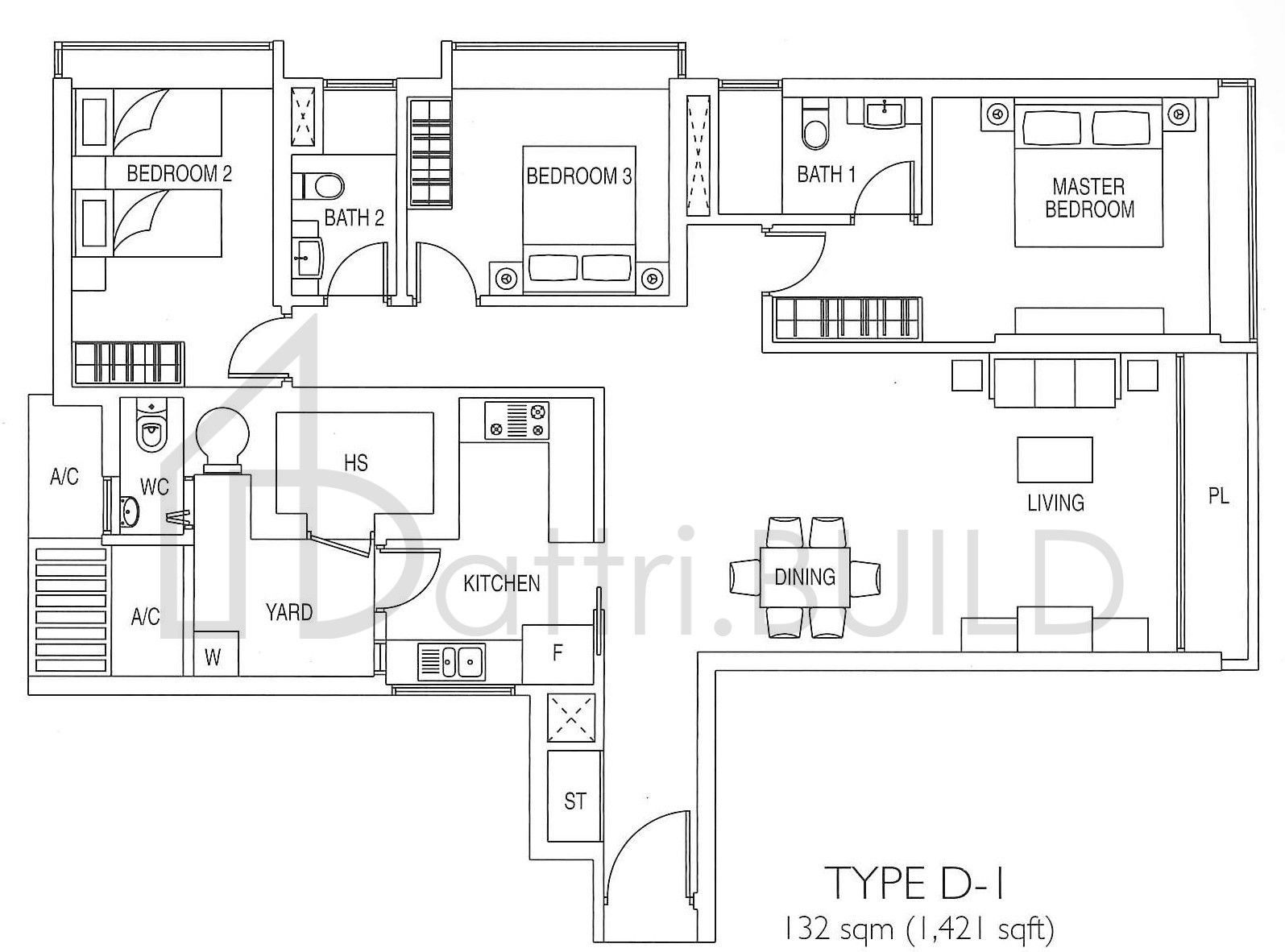 CITYLIGHTS D-1 floorplan (watermarked)