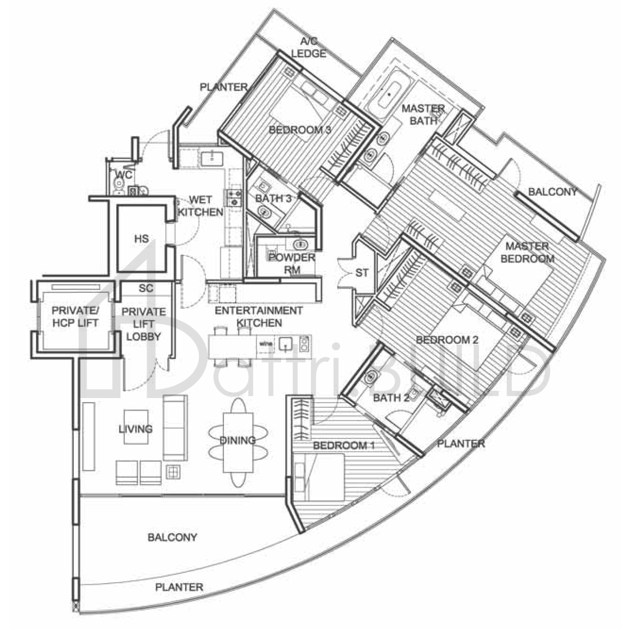 111 EMERALD HILL C1 floorplan (watermarked)