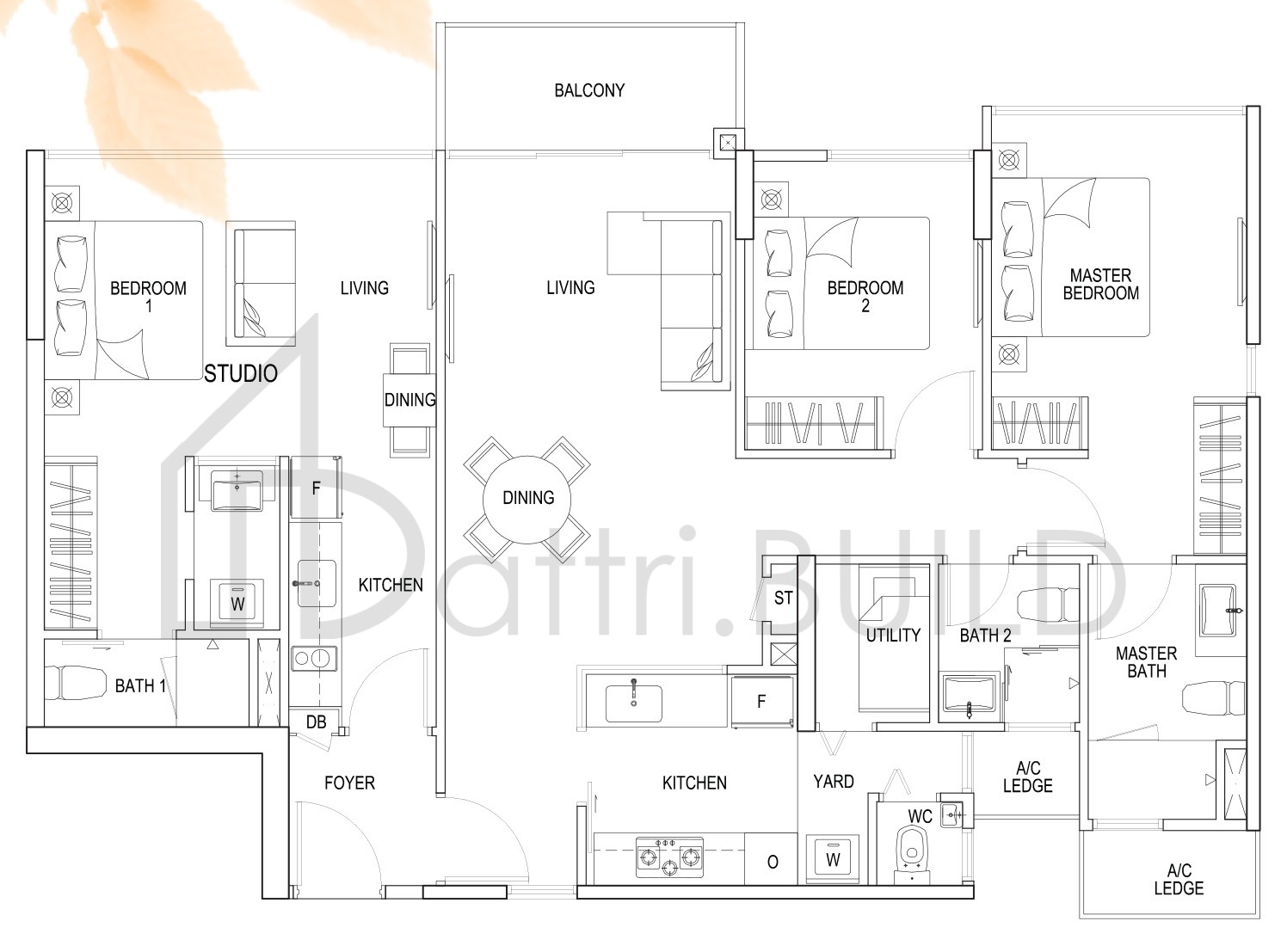 THE RAINFOREST DK floorplan (watermarked)