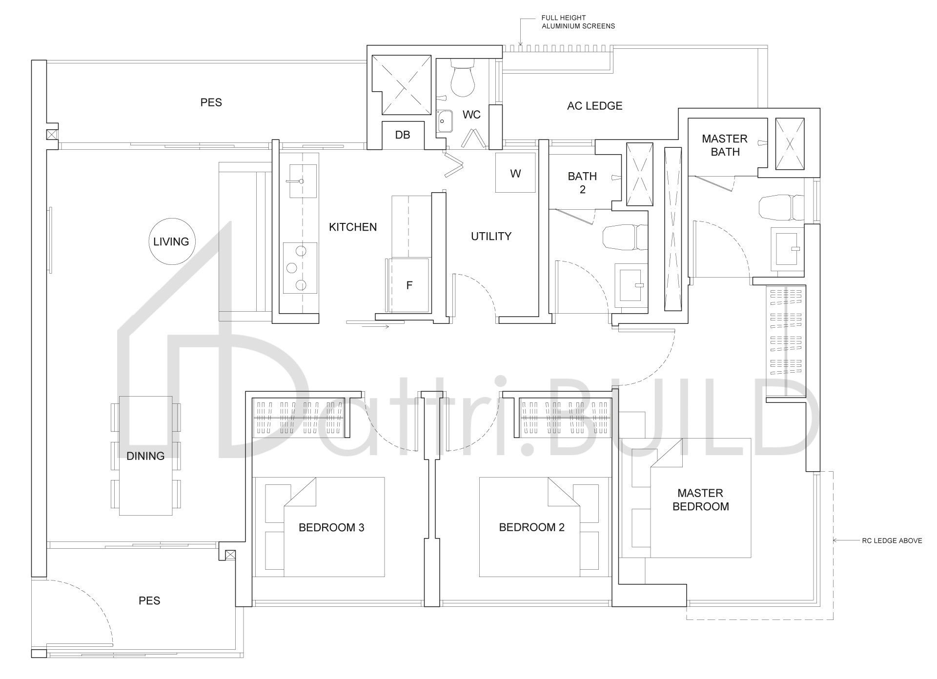 THE CRITERION B8P floorplan (watermarked)