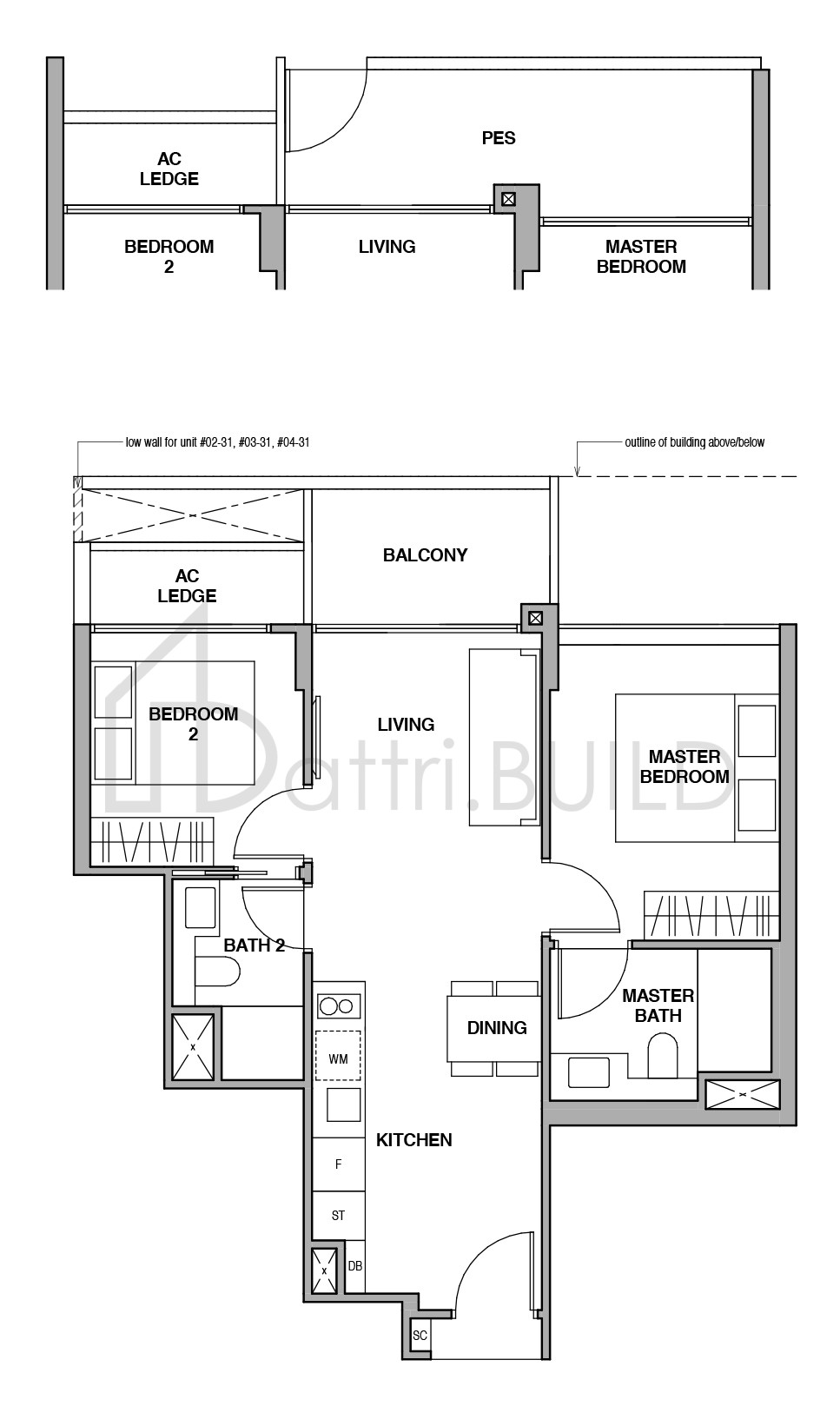 ROYALGREEN BP-1a(p) floorplan (watermarked)