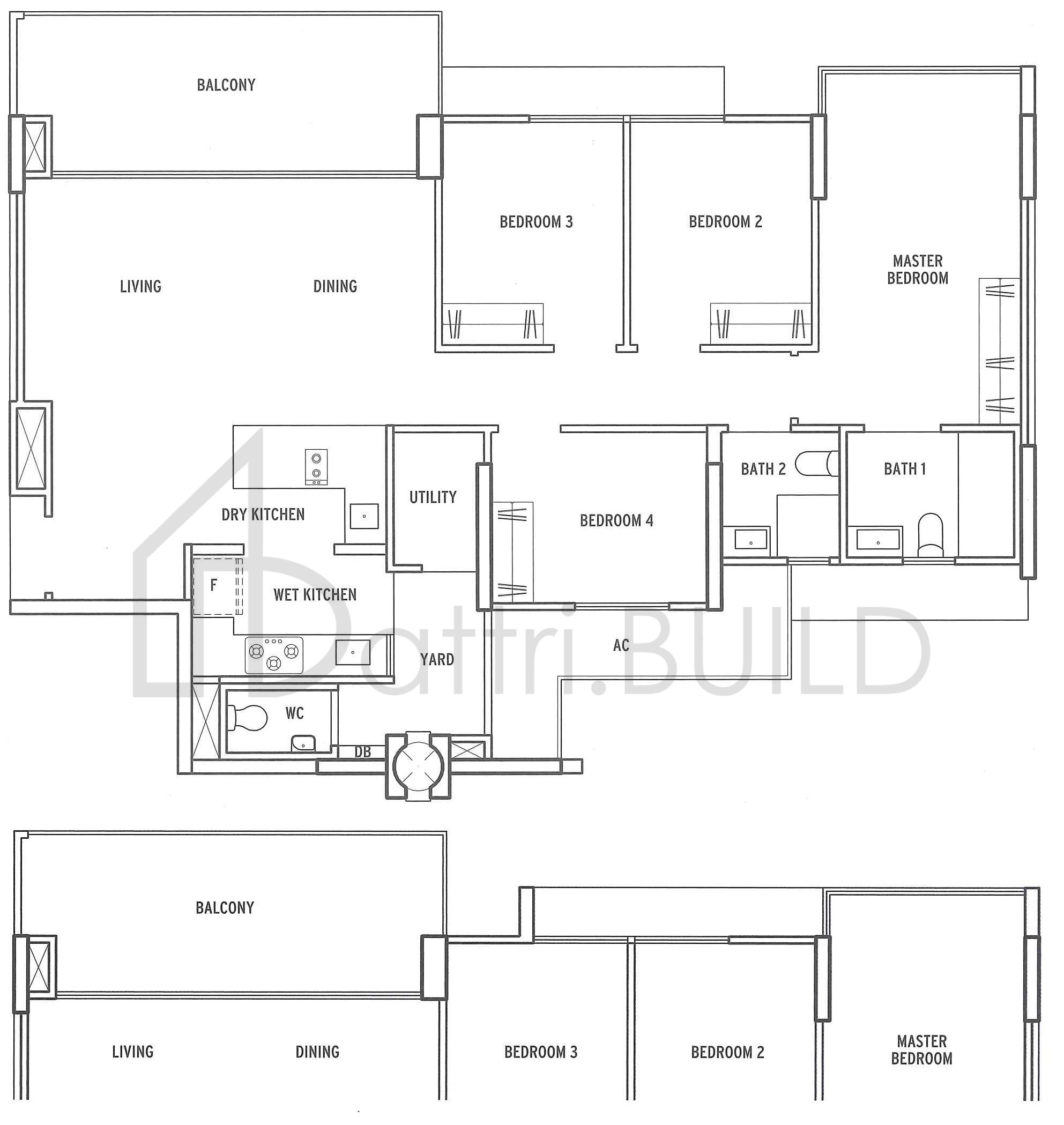 TREASURE CREST C1a floorplan (watermarked)