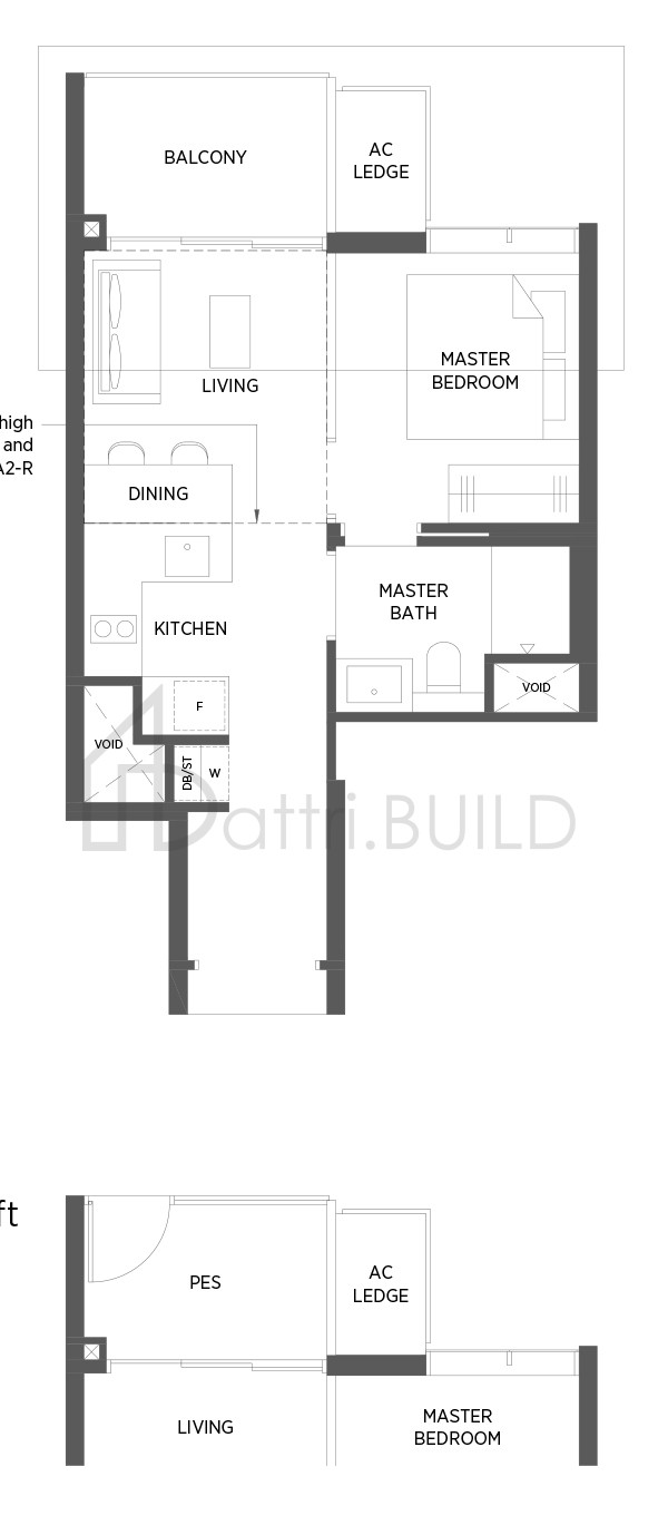 PARC ESTA A2 floorplan (watermarked)