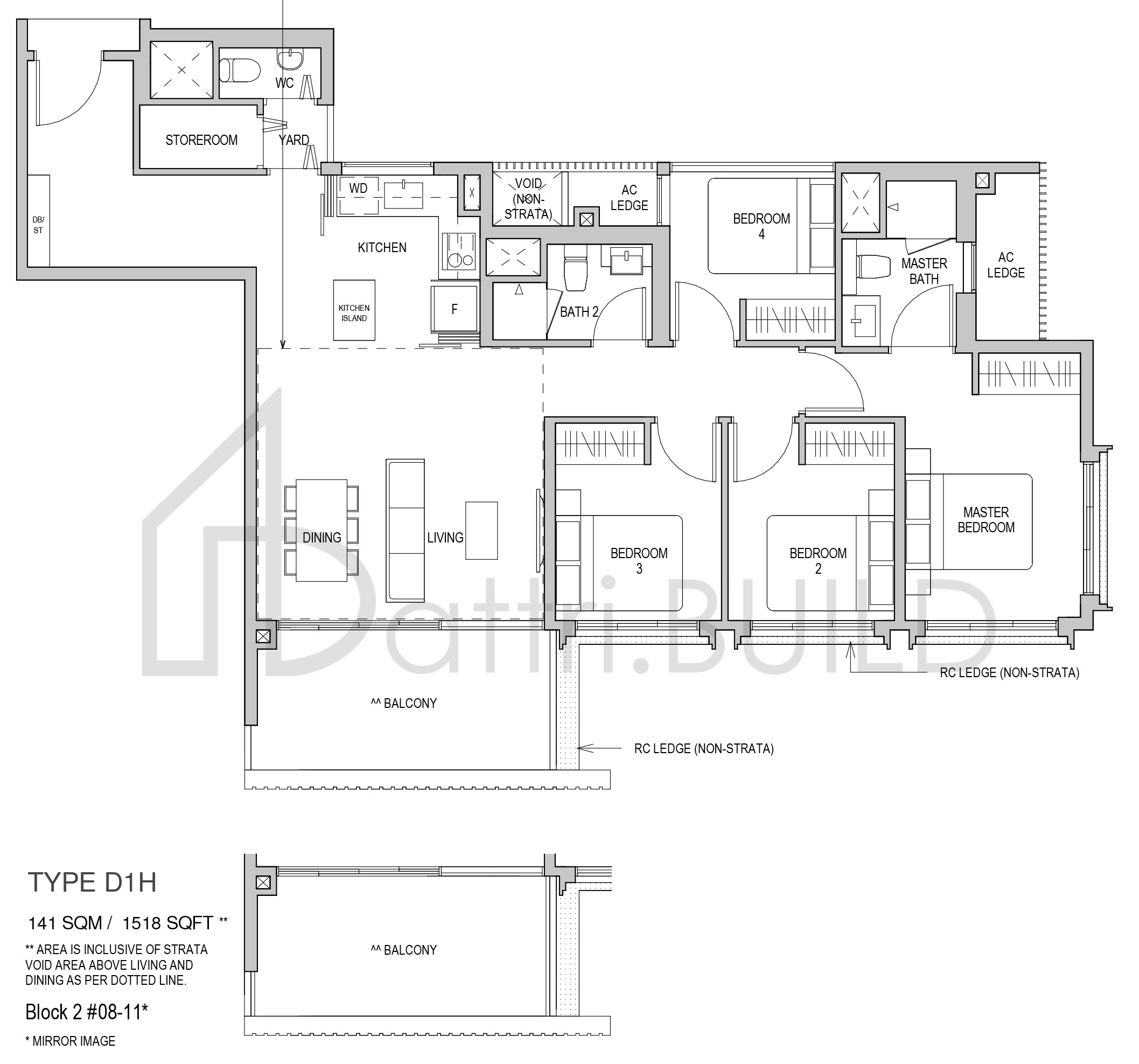 MAYFAIR MODERN D1H floorplan (watermarked)