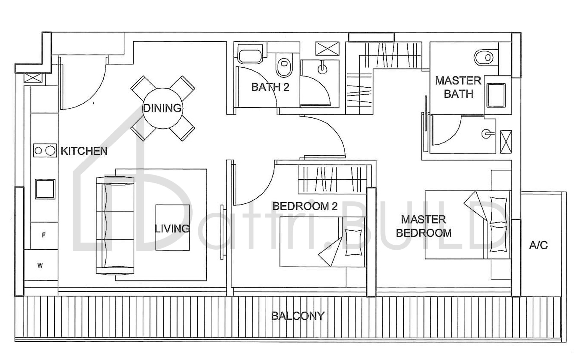 THE BOUTIQ B3 floorplan (watermarked)